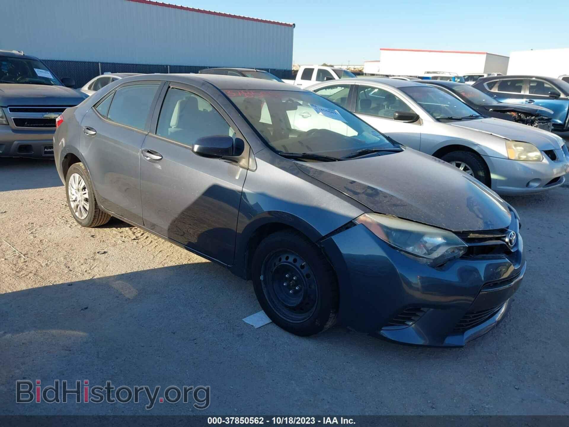 Photo 5YFBURHE2FP309291 - TOYOTA COROLLA 2015