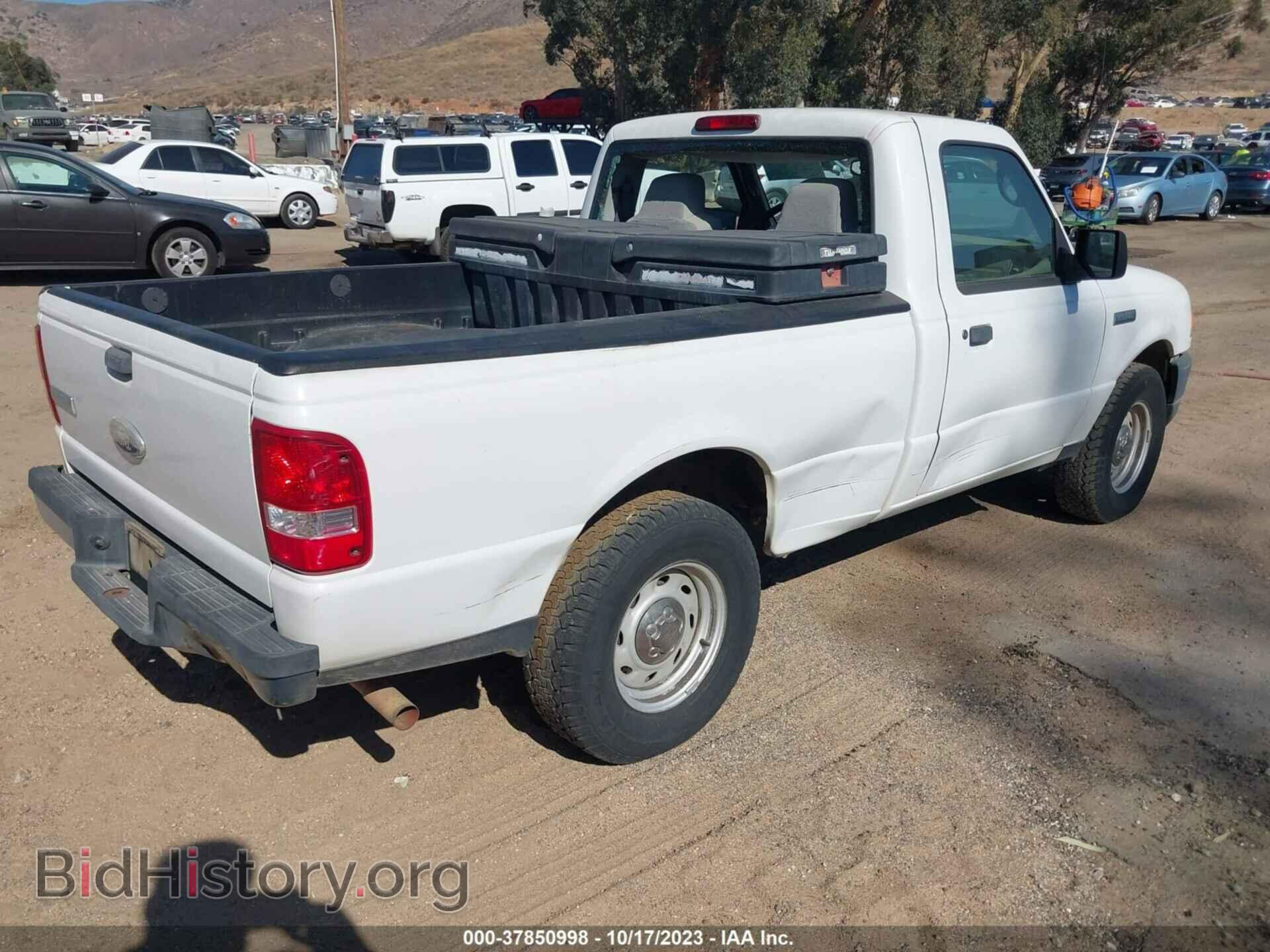Report 1FTYR10D87PA00511 FORD RANGER 2007 White Gasoline - price and ...