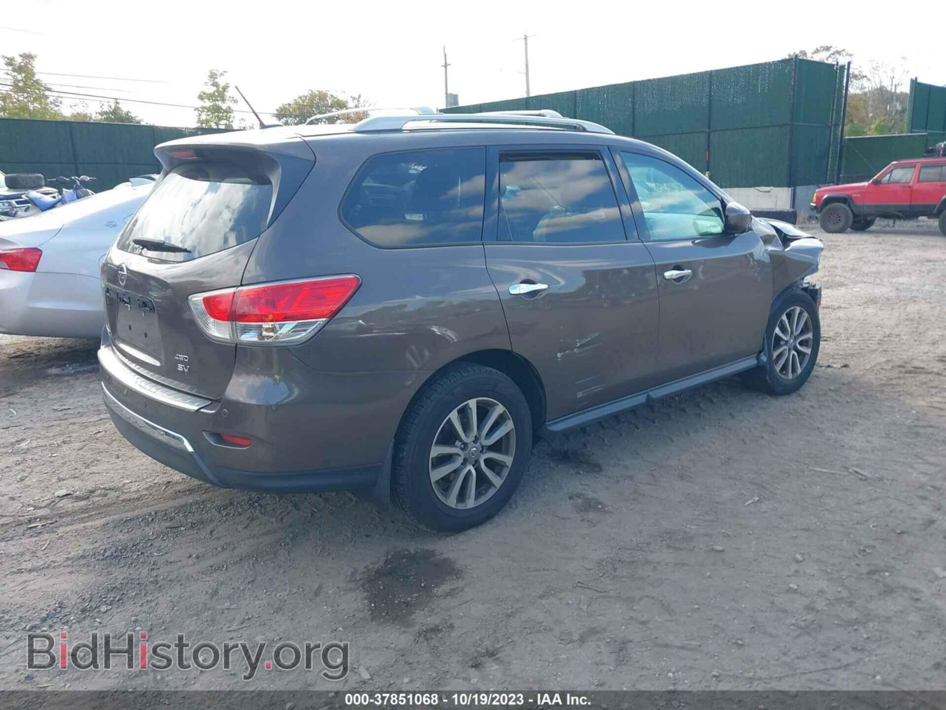2015 NISSAN PATHFINDER - VIN: 5N1AR2MM2FC697404 - Фото 4