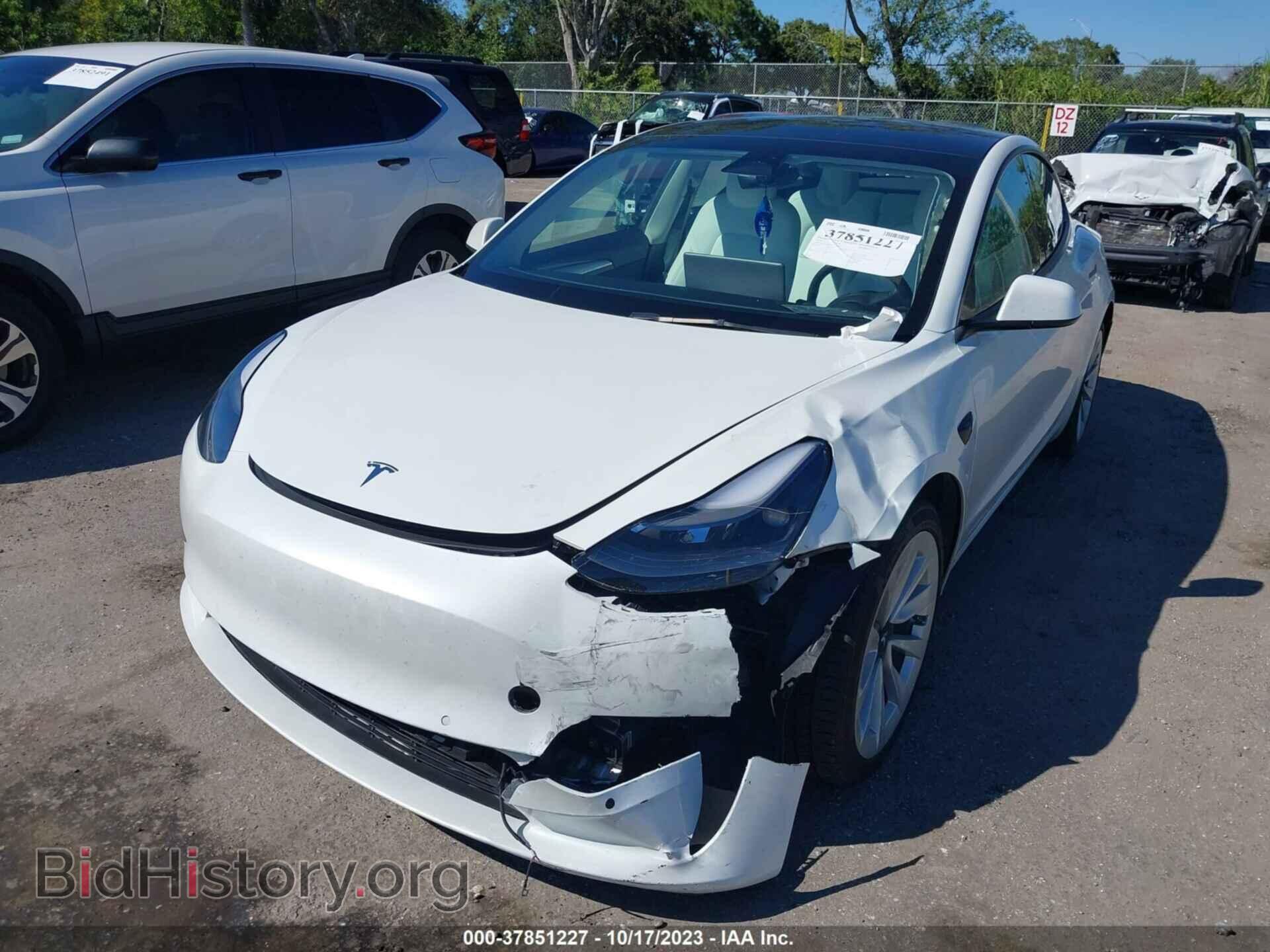 2022 TESLA MODEL 3 - VIN: 5YJ3E1EA0NF347102 - Фото 6