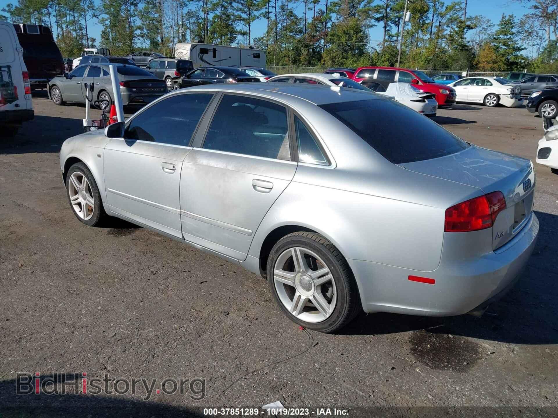 2007 AUDI A4 - VIN: WAUAF78E77A208535 - Фото 3