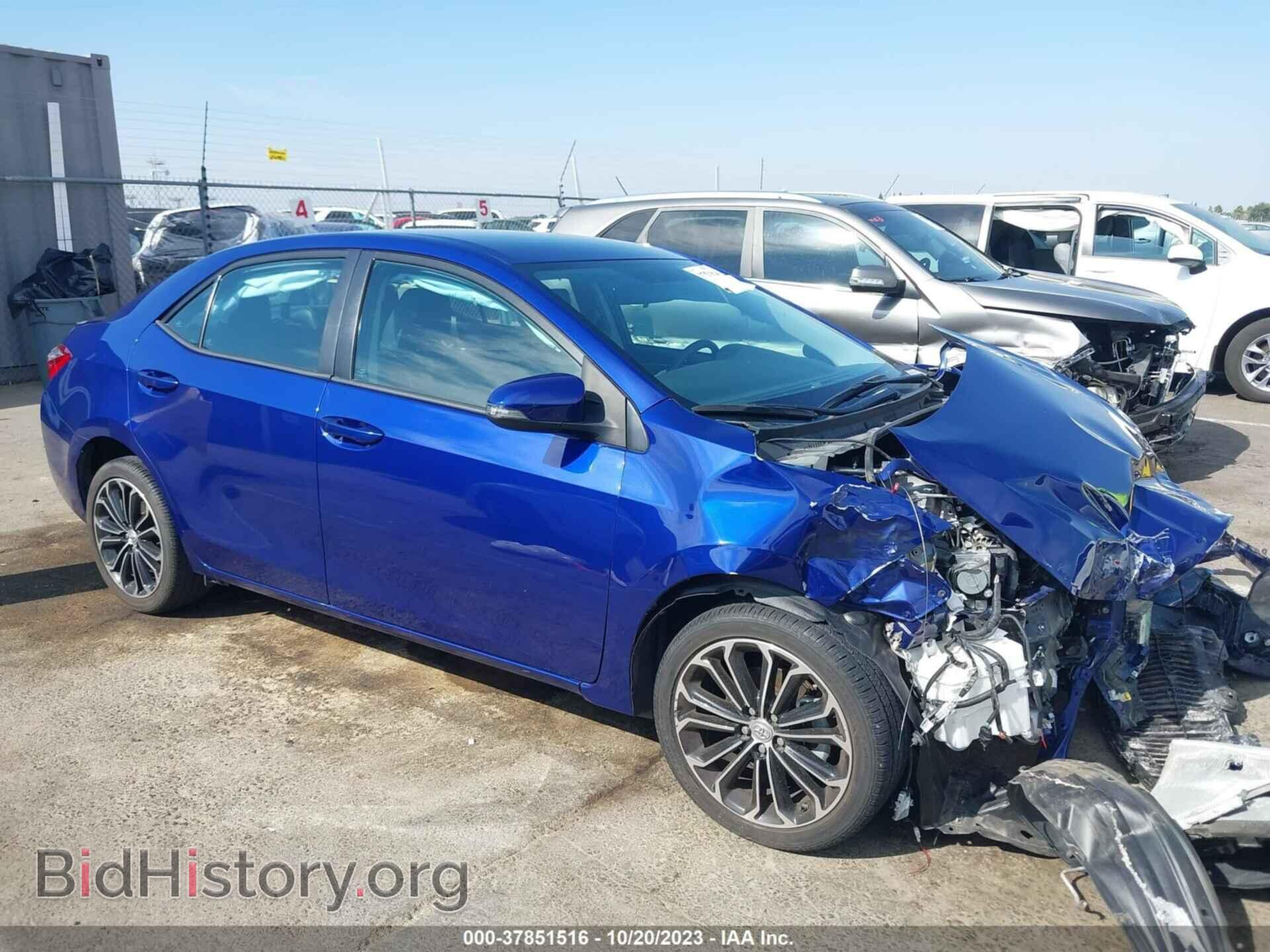 Фотография 5YFBURHE7FP364321 - TOYOTA COROLLA 2015