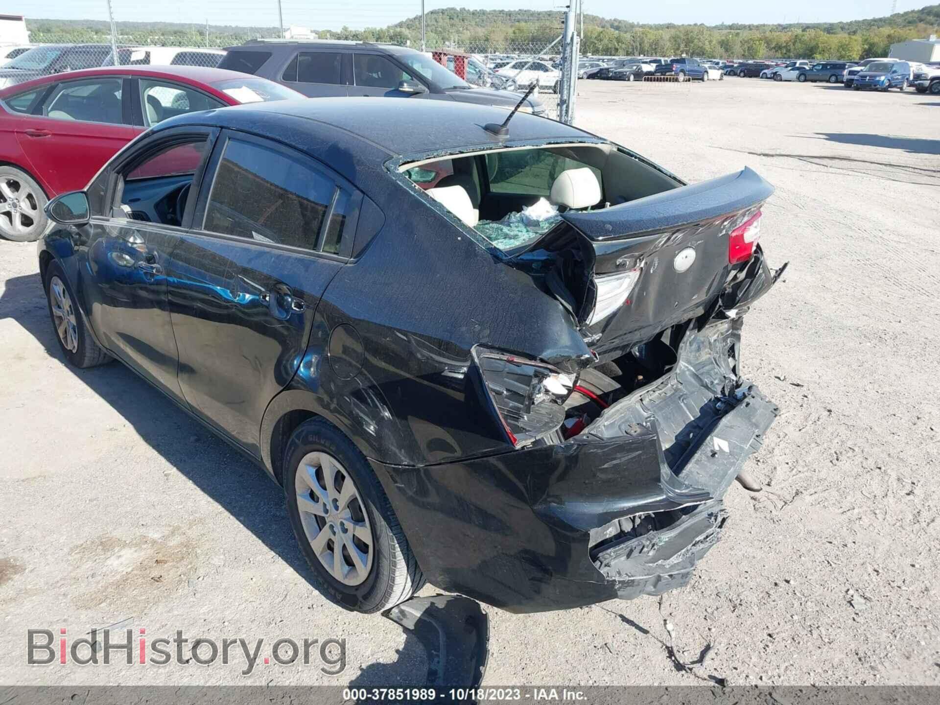 2013 KIA RIO - VIN: KNADM4A39D6200512 - Фото 3