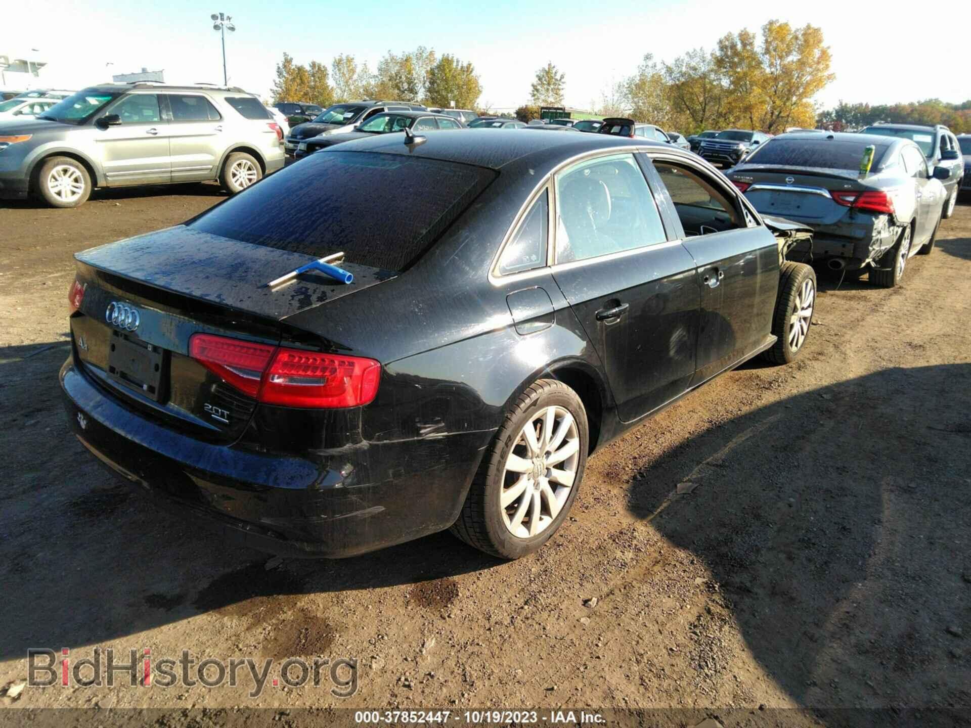 2013 AUDI A4 - VIN: WAUBFAFL0DN016770 - Photo 4
