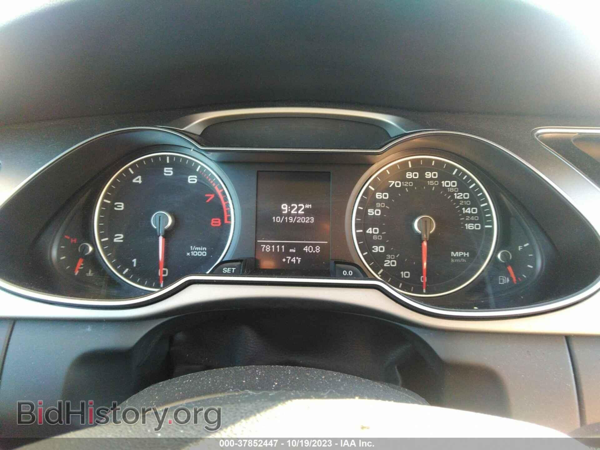 2013 AUDI A4 - VIN: WAUBFAFL0DN016770 - Photo 7