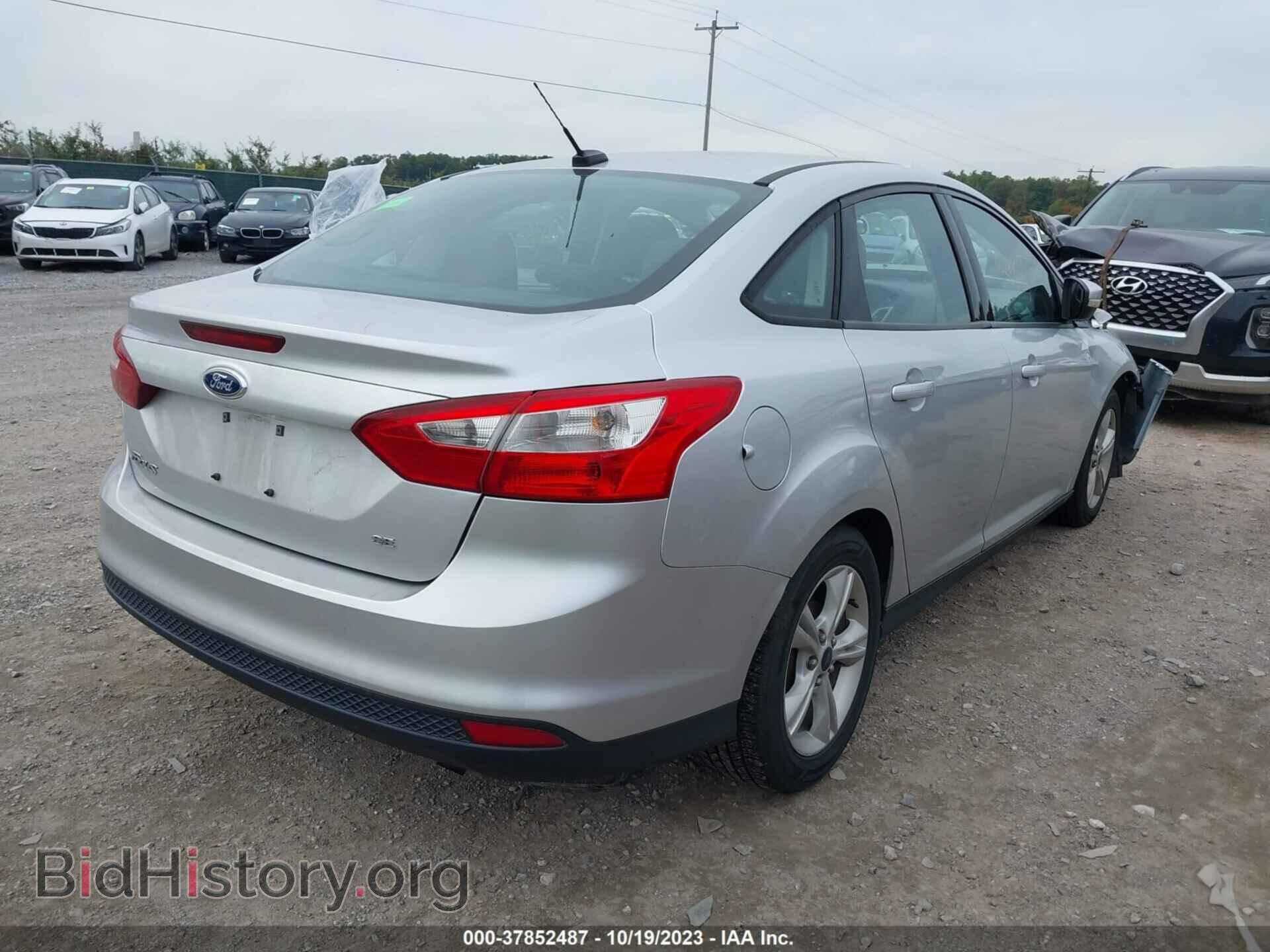 2014 FORD FOCUS - VIN: 1FADP3F29EL409617 - Фото 4