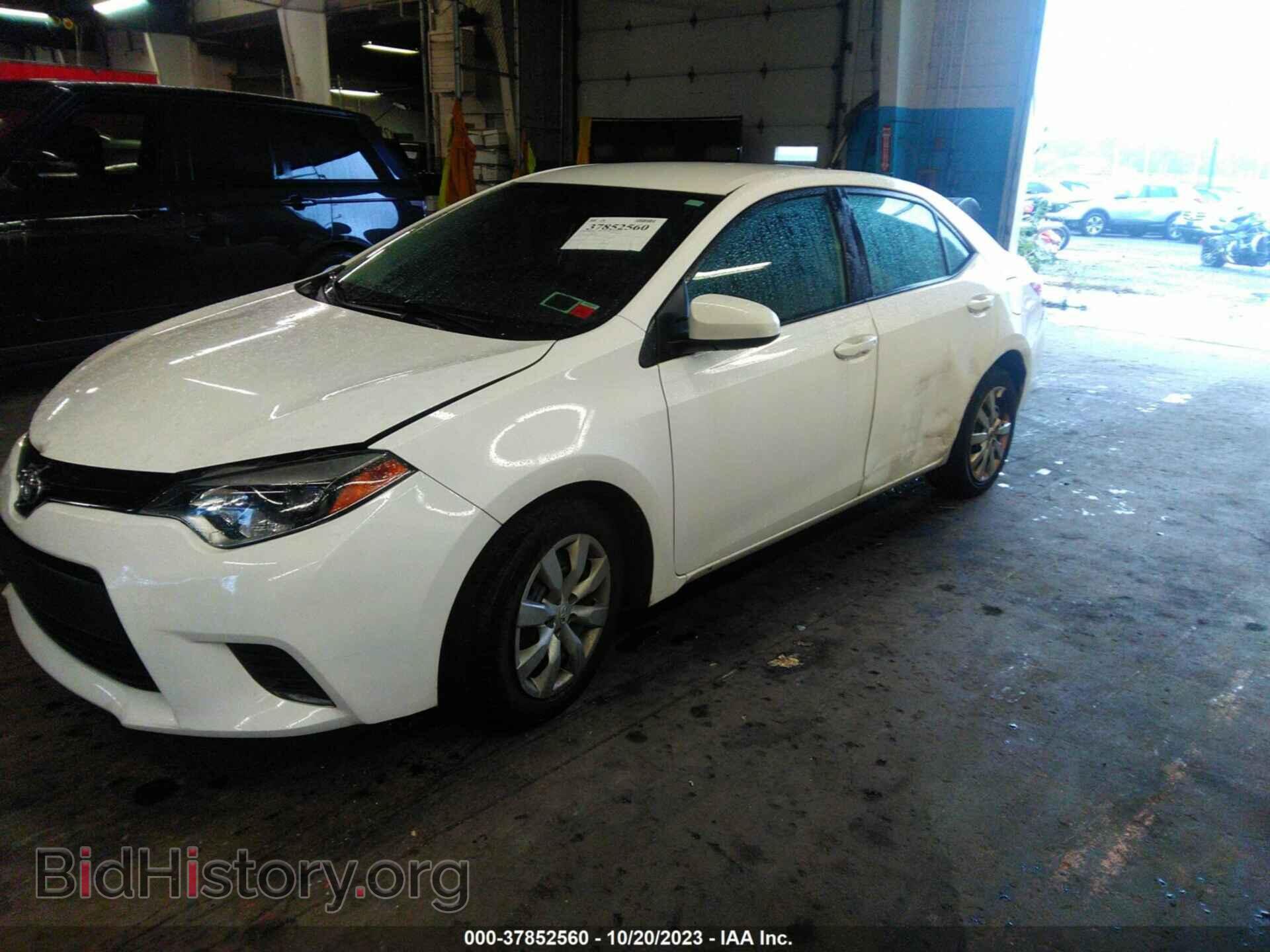 2014 TOYOTA COROLLA - VIN: 2T1BURHE4EC178752 - Фото 2