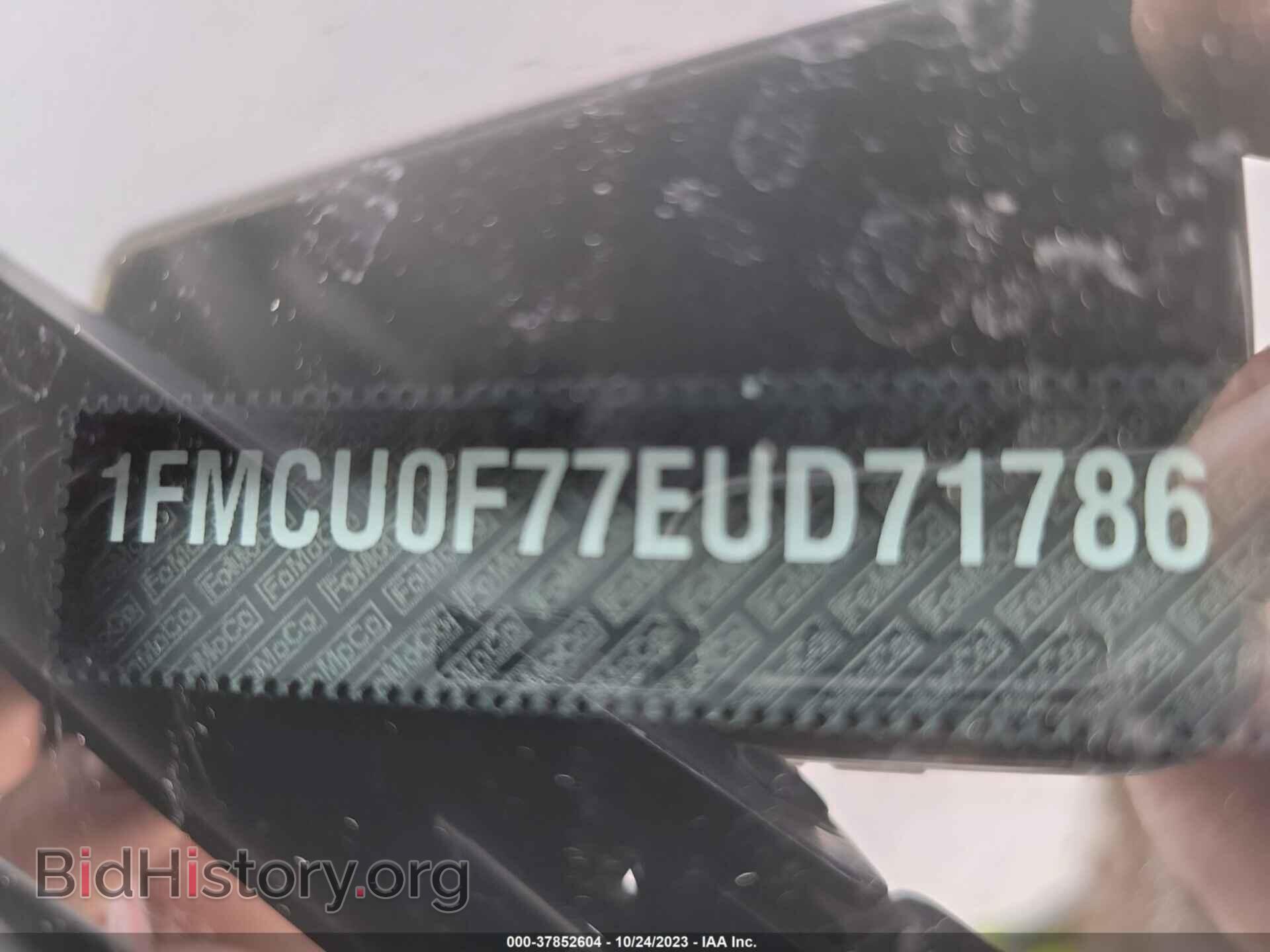 2014 FORD ESCAPE - VIN: 1FMCU0F77EUD71786 - Фото 9