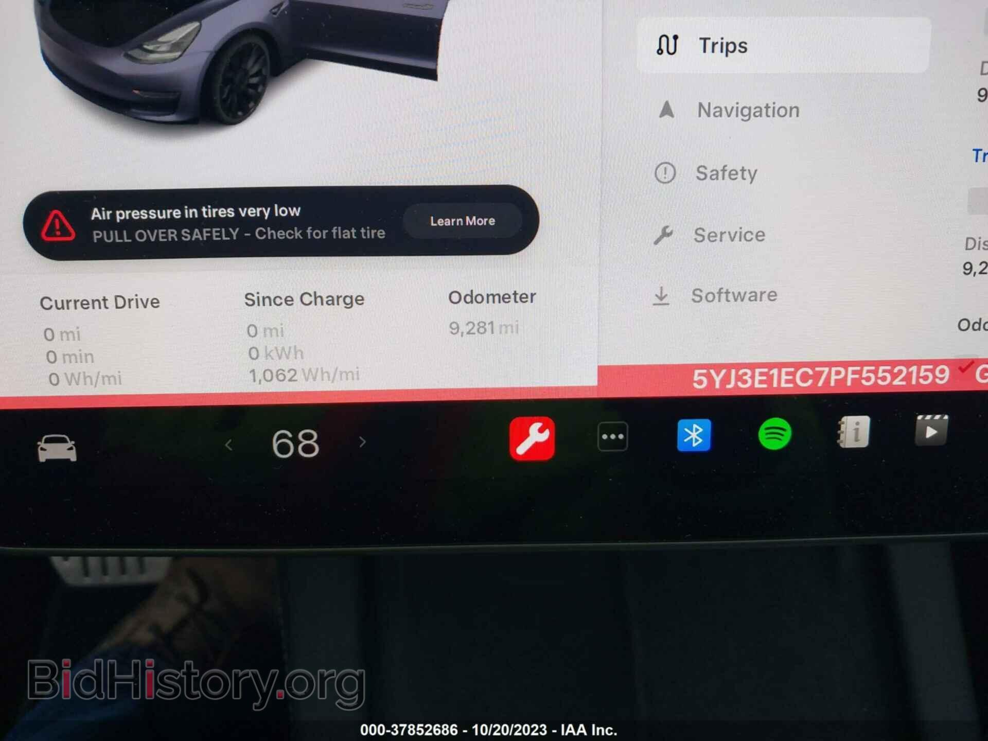2023 TESLA MODEL 3 - VIN: 5YJ3E1EC7PF552159 - Фото 7