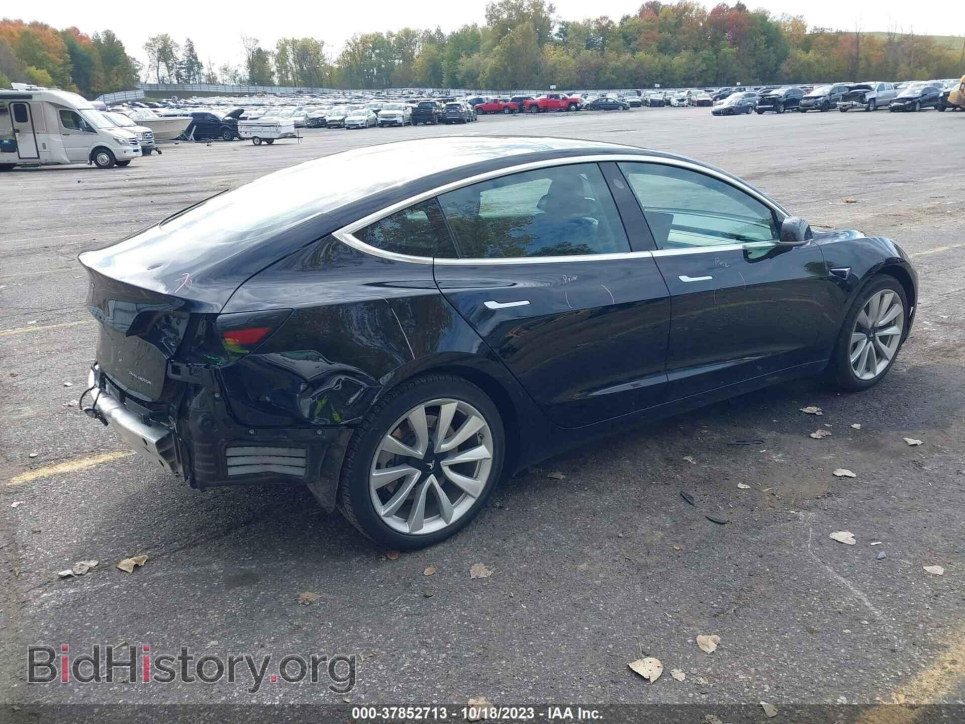 2019 TESLA MODEL 3 - VIN: 5YJ3E1EB4KF418449 - Фото 4