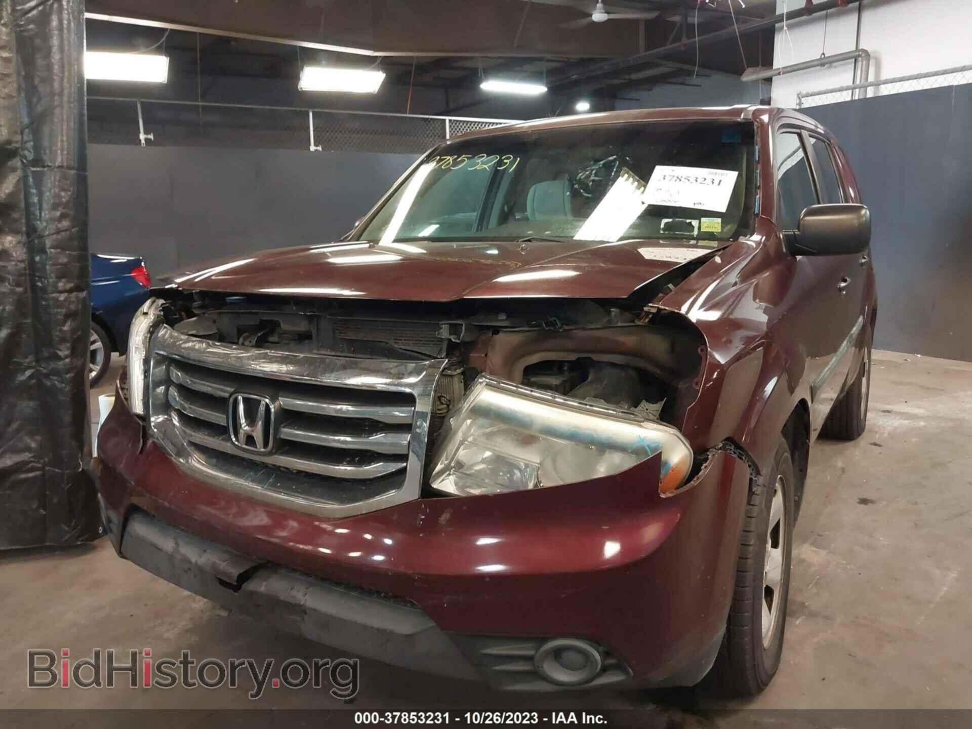 2014 HONDA PILOT - VIN: 5FNYF4H22EB002713 - Фото 2