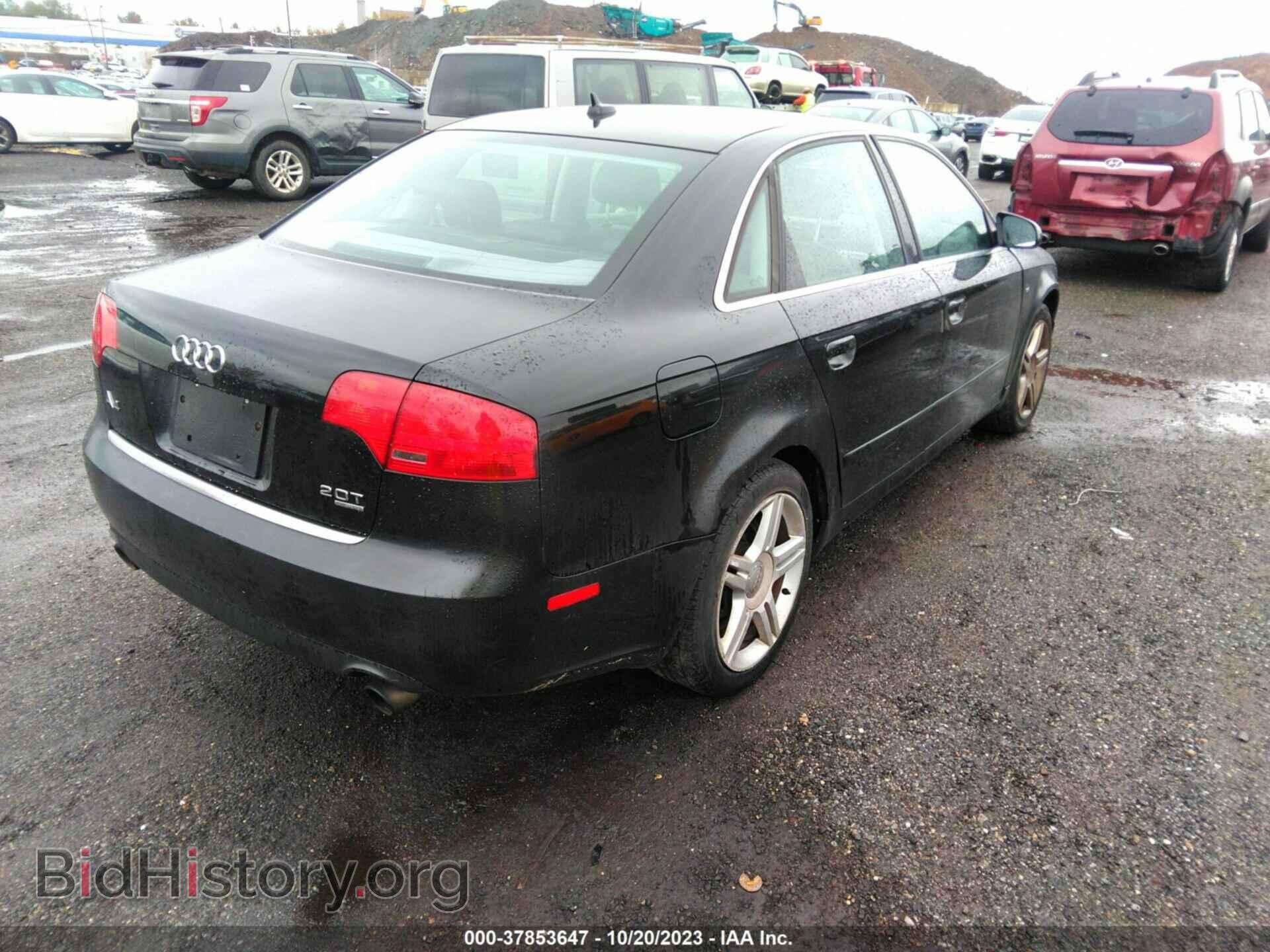 2007 AUDI A4 - VIN: WAUDF78E77A023141 - Фото 4