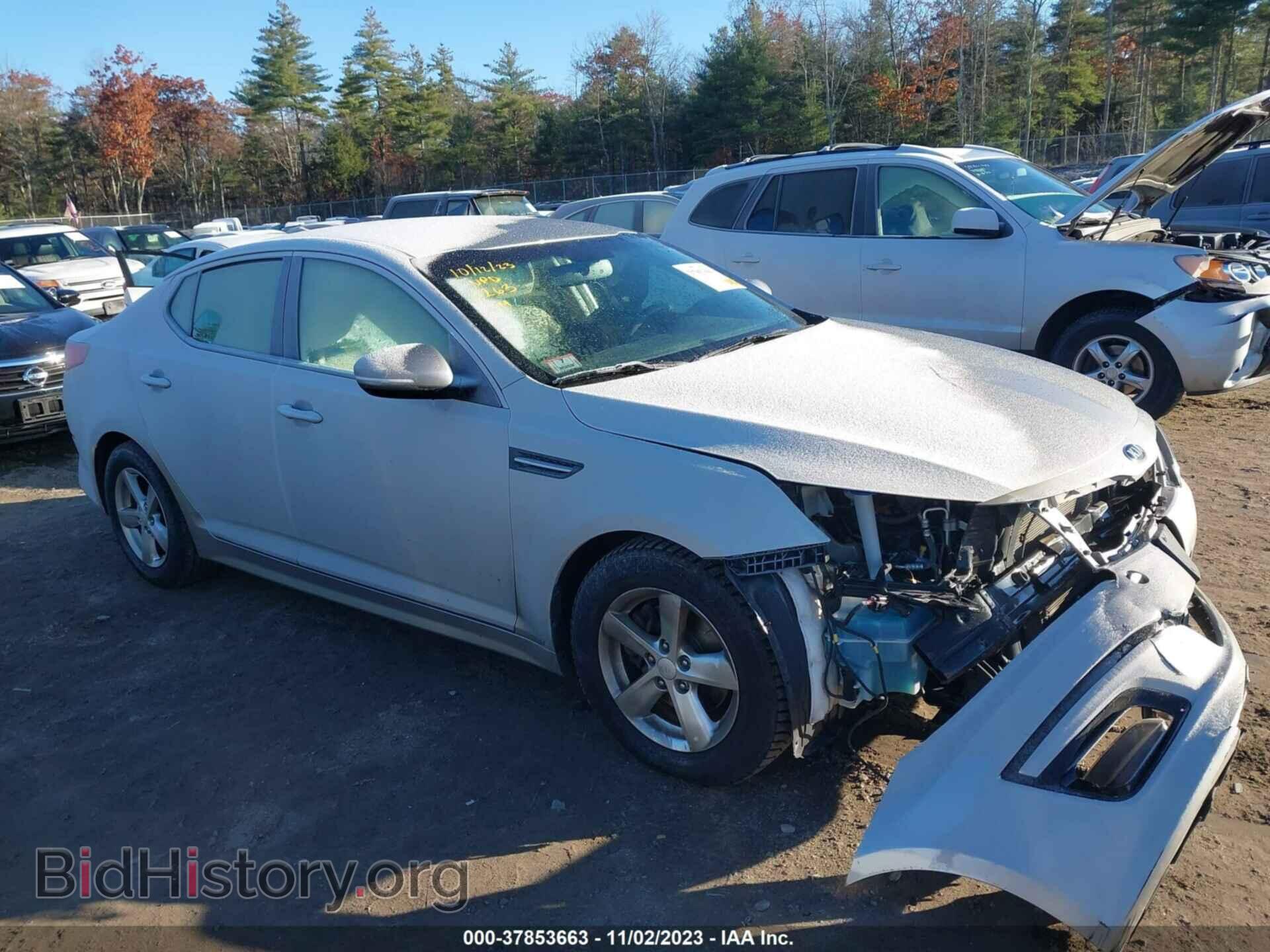 Фотография KNAGM4A7XE5493263 - KIA OPTIMA 2014