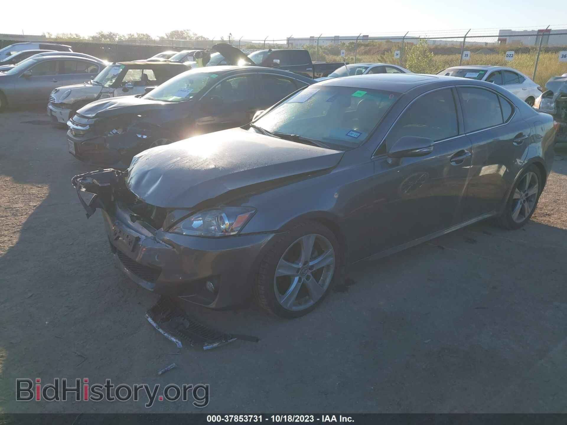 2012 LEXUS IS 250 - VIN: JTHBF5C29C5181154 - Фото 2