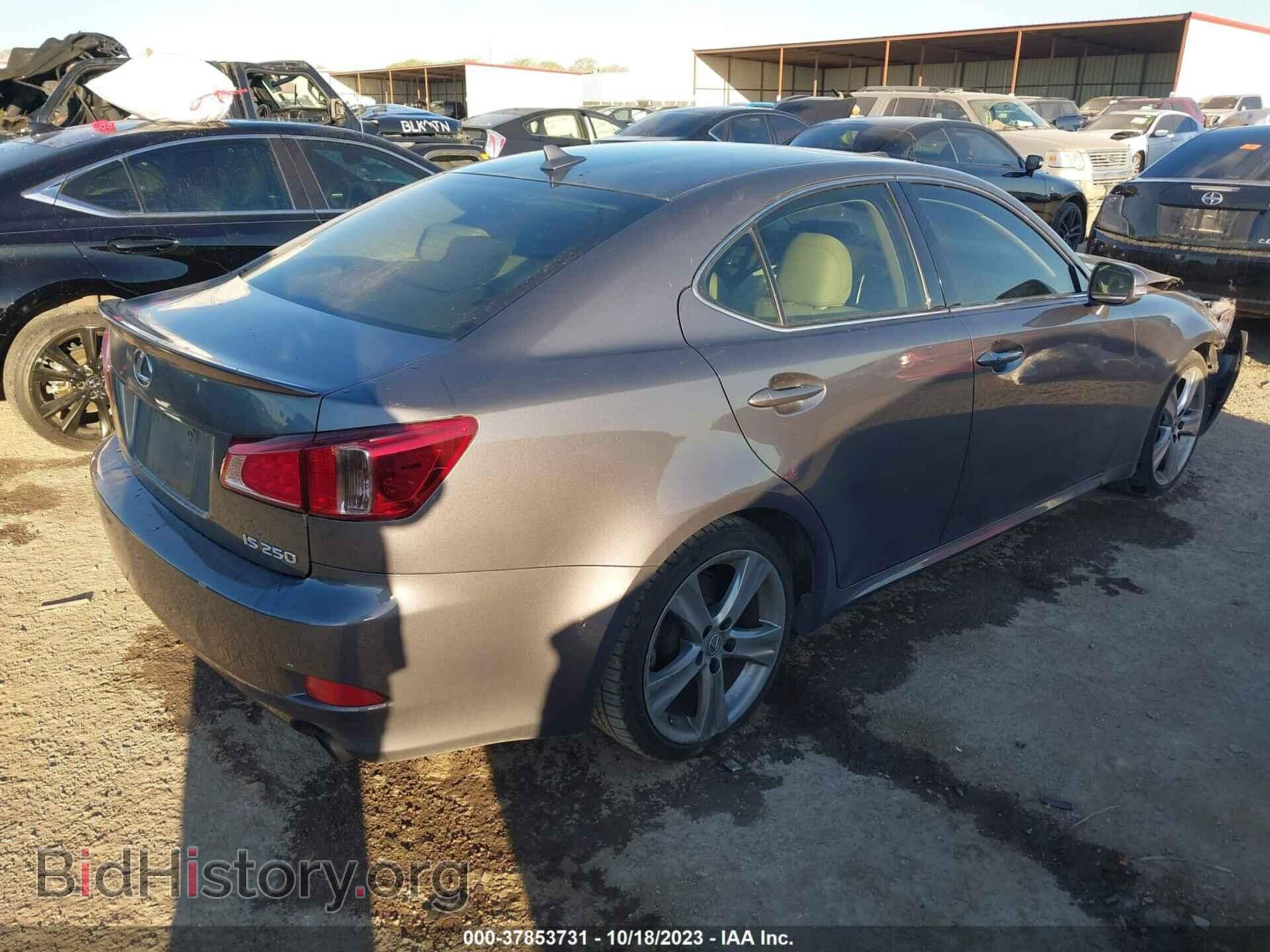 2012 LEXUS IS 250 - VIN: JTHBF5C29C5181154 - Фото 4