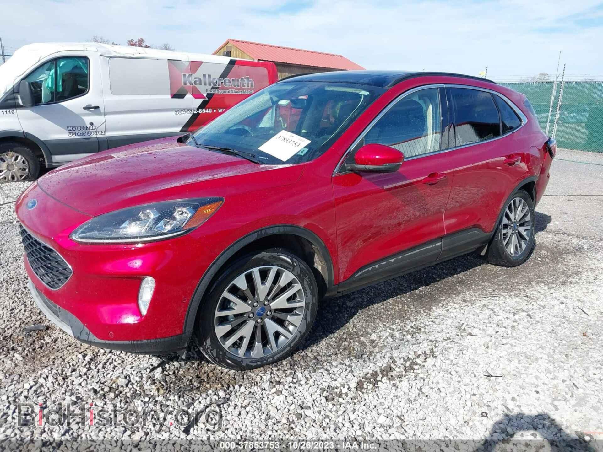 2020 FORD ESCAPE - VIN: 1FMCU9J93LUA73150 - Фото 2