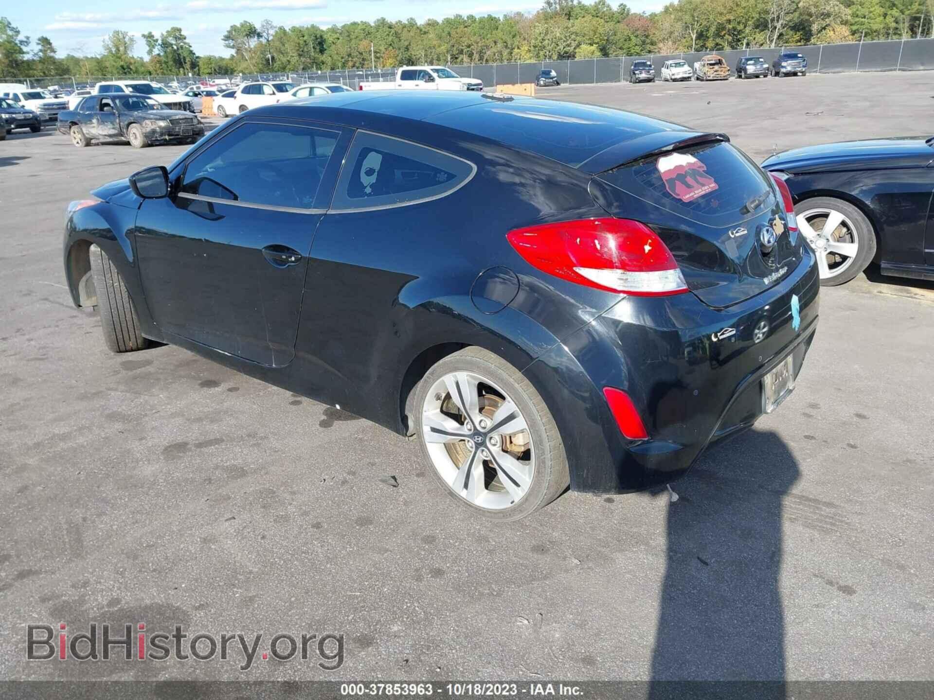 2013 HYUNDAI VELOSTER - VIN: KMHTC6ADXDU139345 - Фото 3