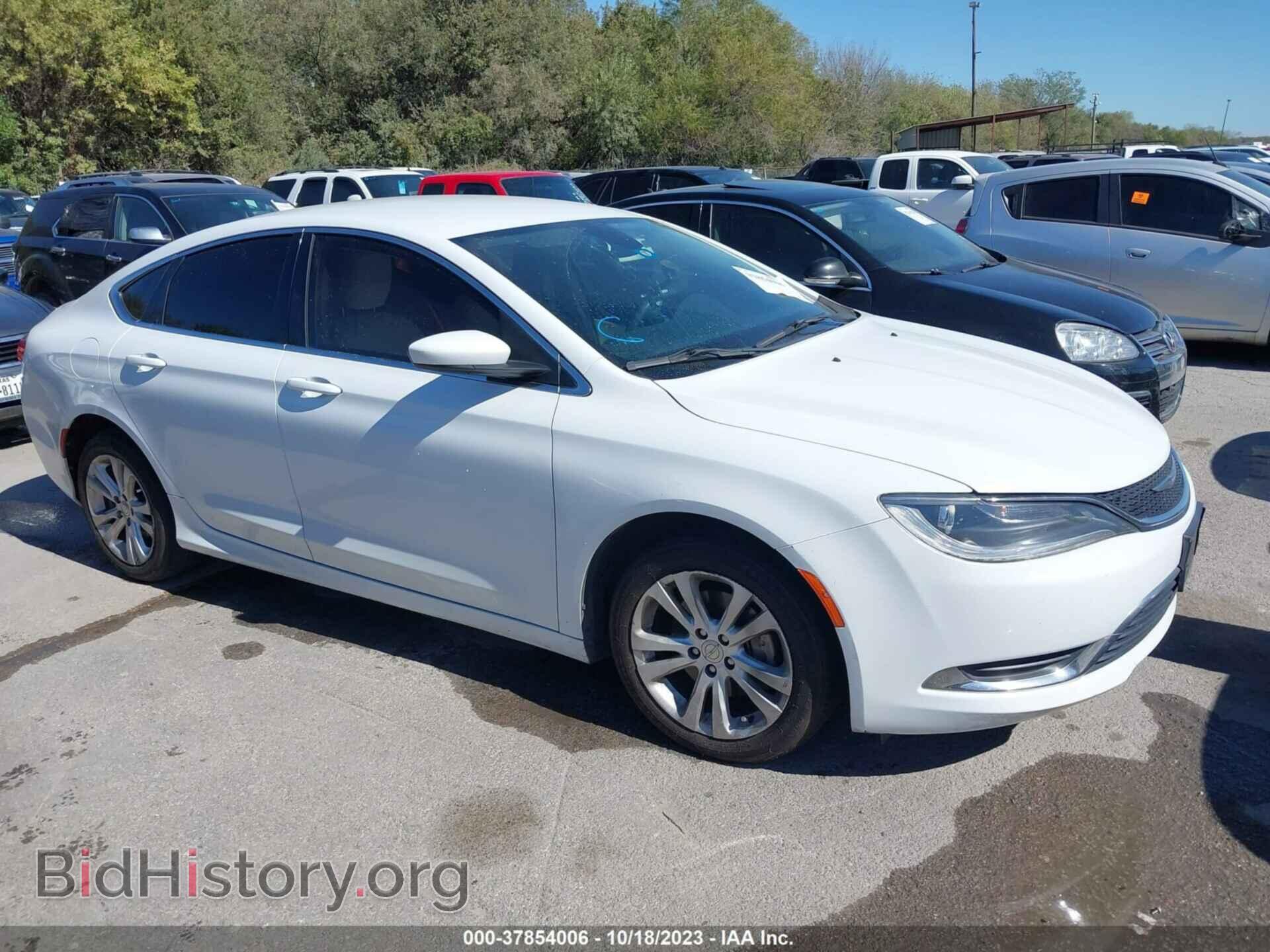 Фотография 1C3CCCAB2FN661065 - CHRYSLER 200 2015