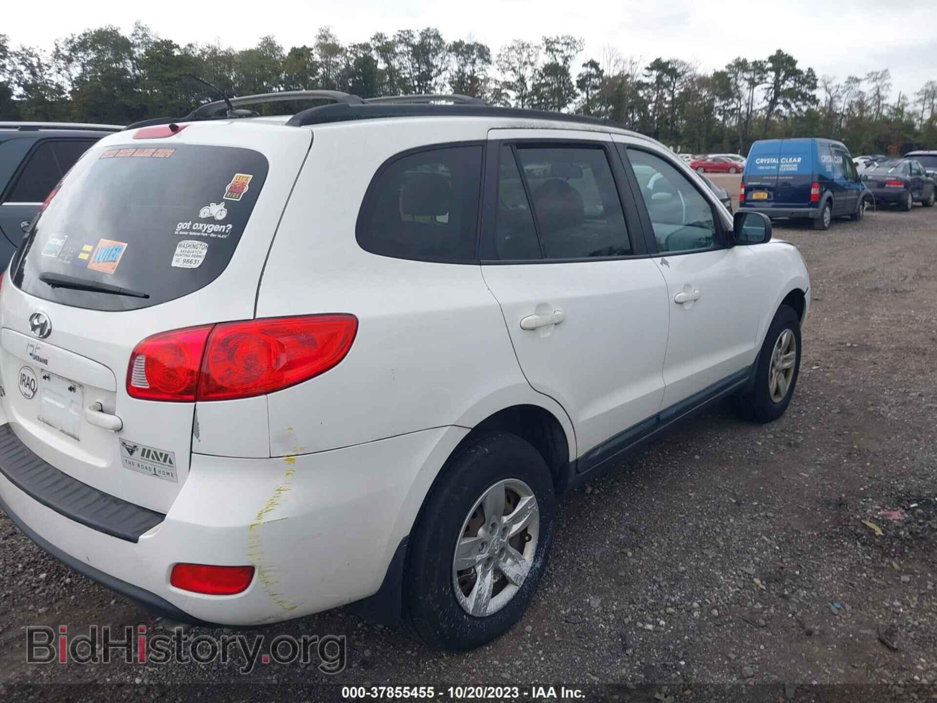 2009 HYUNDAI SANTA FE - VIN: 5NMSG73D19H295148 - Фото 4