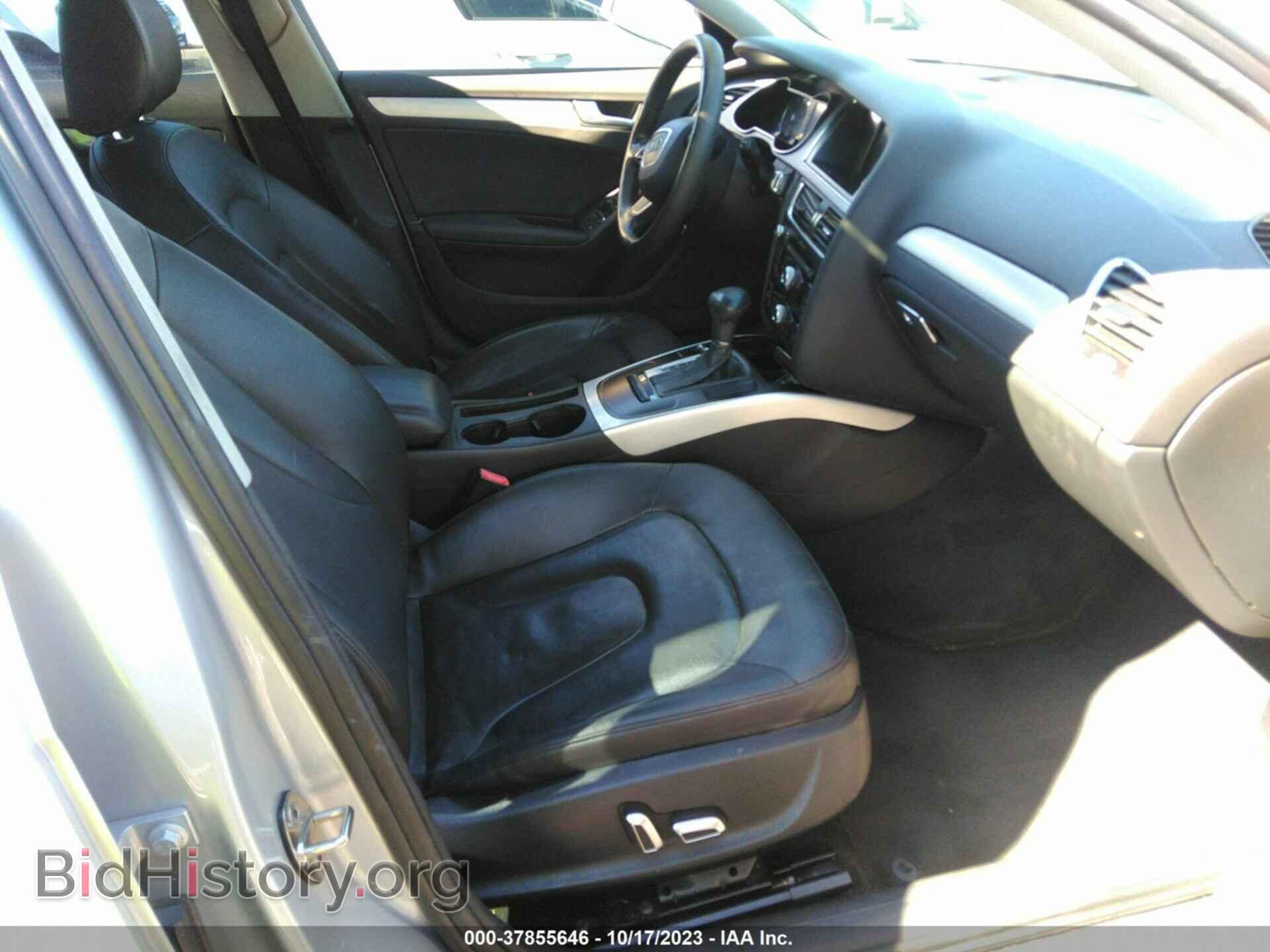 2013 AUDI A4 - VIN: WAUAFAFL3DA045733 - Фото 5