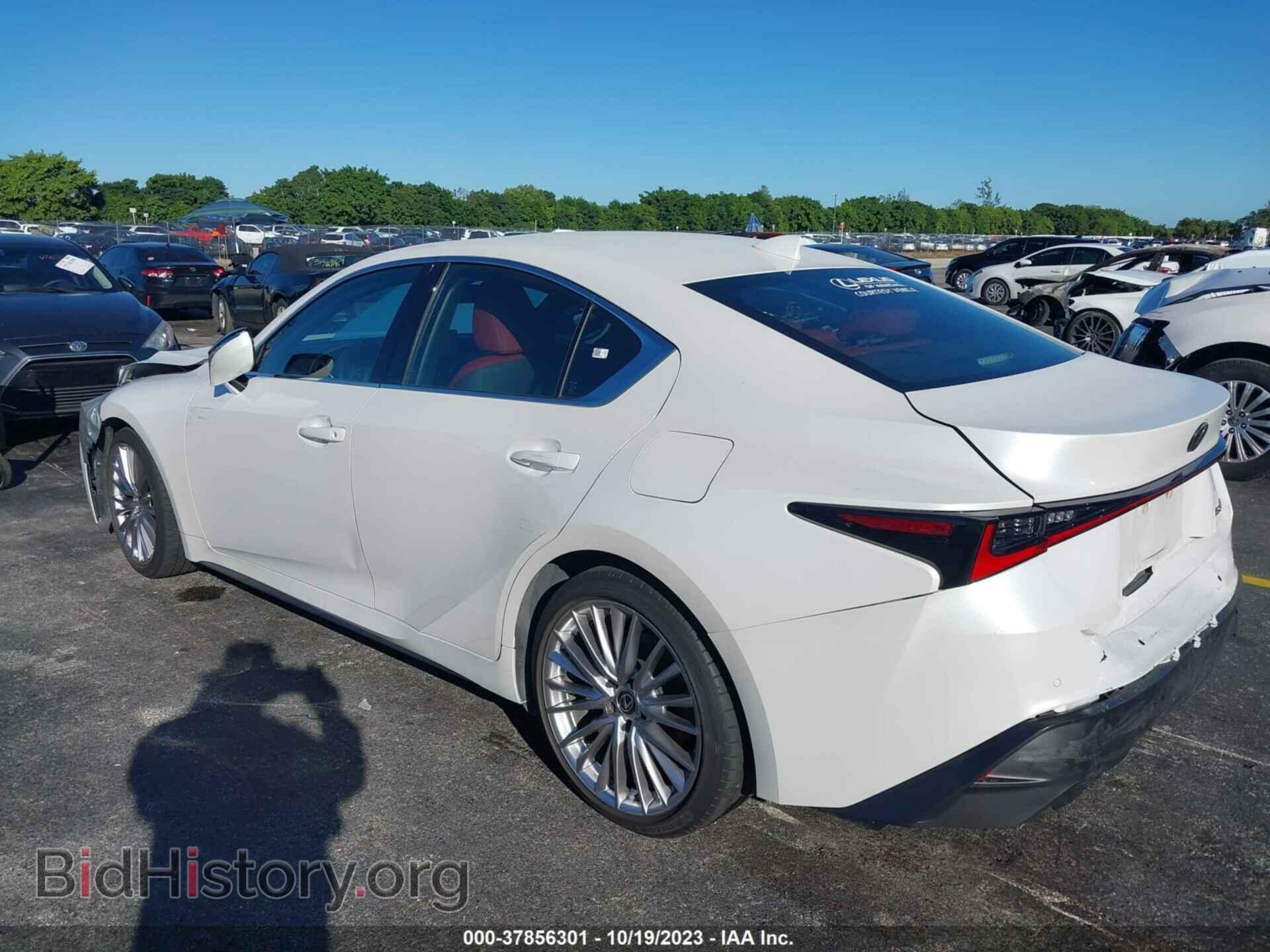 2022 LEXUS IS - VIN: JTHDA1D25N5118814 - Фото 3