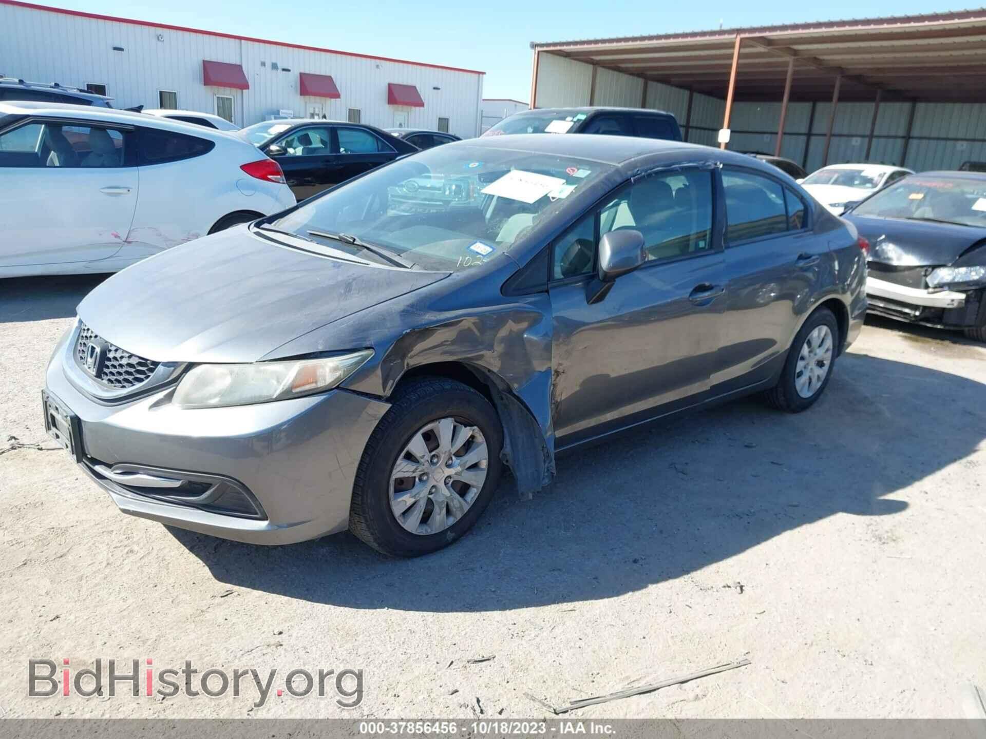 2013 HONDA CIVIC - VIN: 19XFB2F55DE215325 - Фото 2