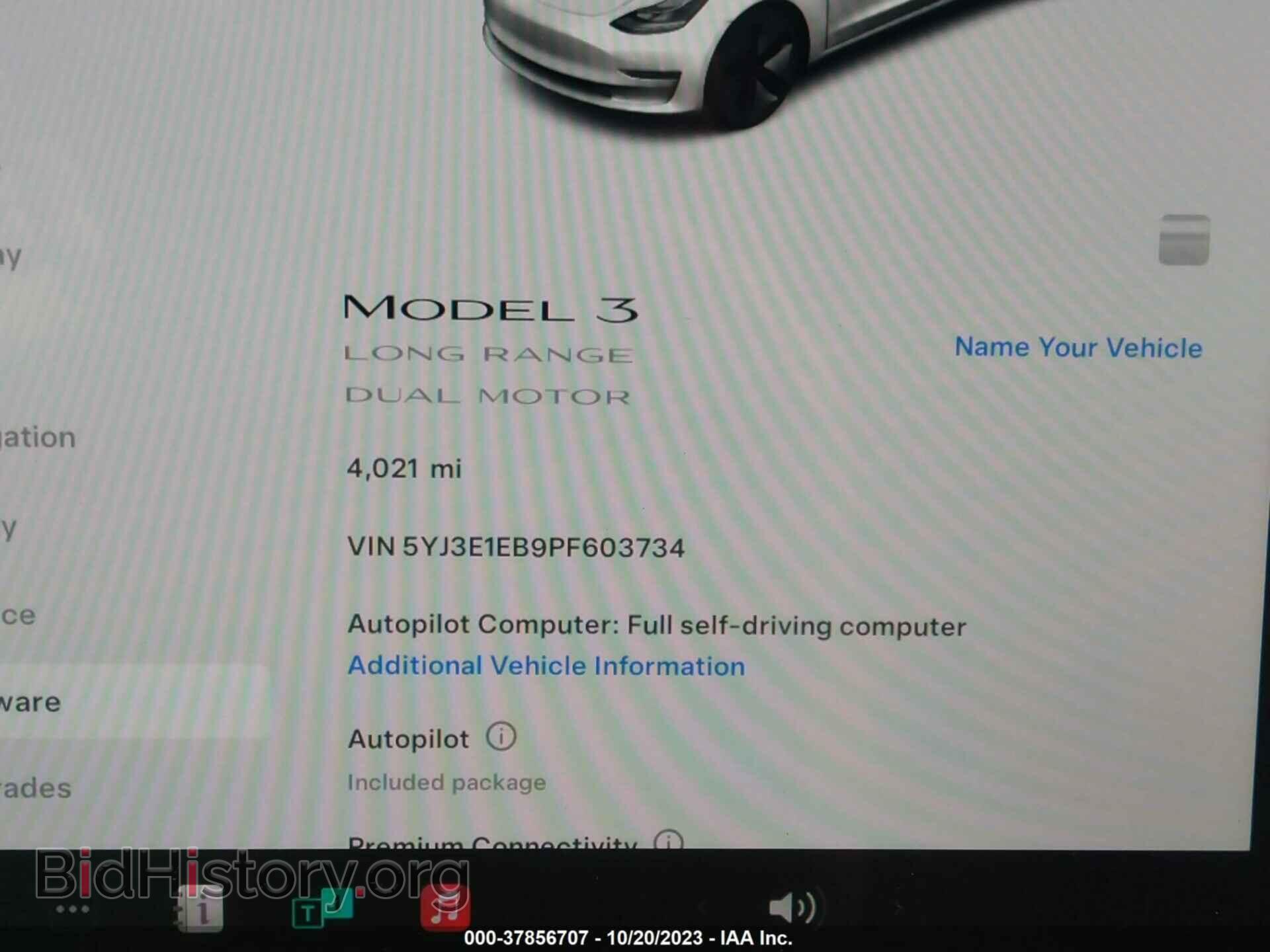 2023 TESLA MODEL 3 - VIN: 5YJ3E1EB9PF603734 - Photo 7