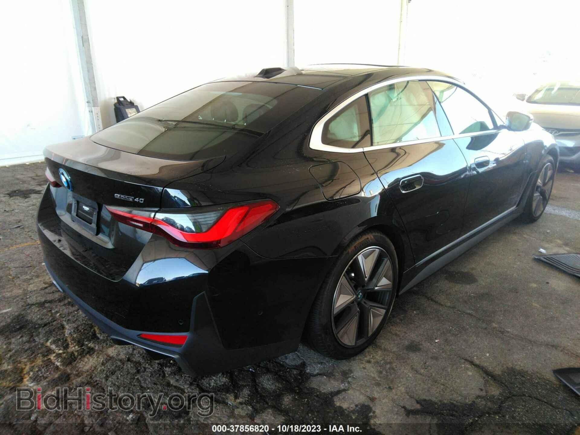 2023 BMW I4 - VIN: WBY73AW02PFP82634 - Фото 4
