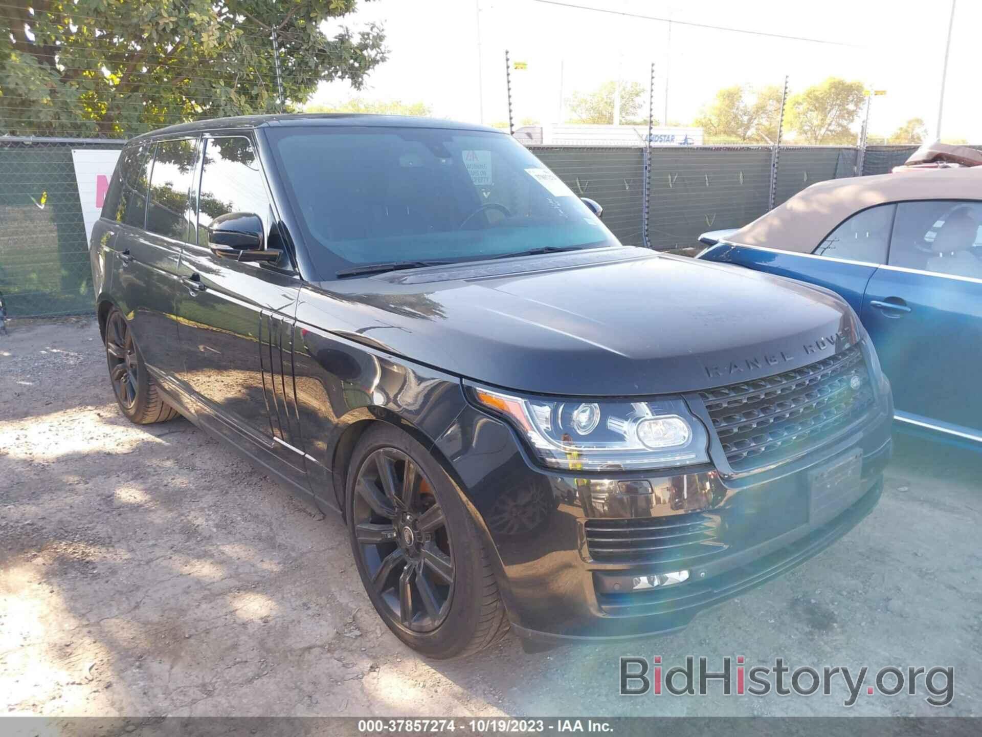 Photo SALGS2VF1FA203881 - LAND ROVER RANGE ROVER 2015