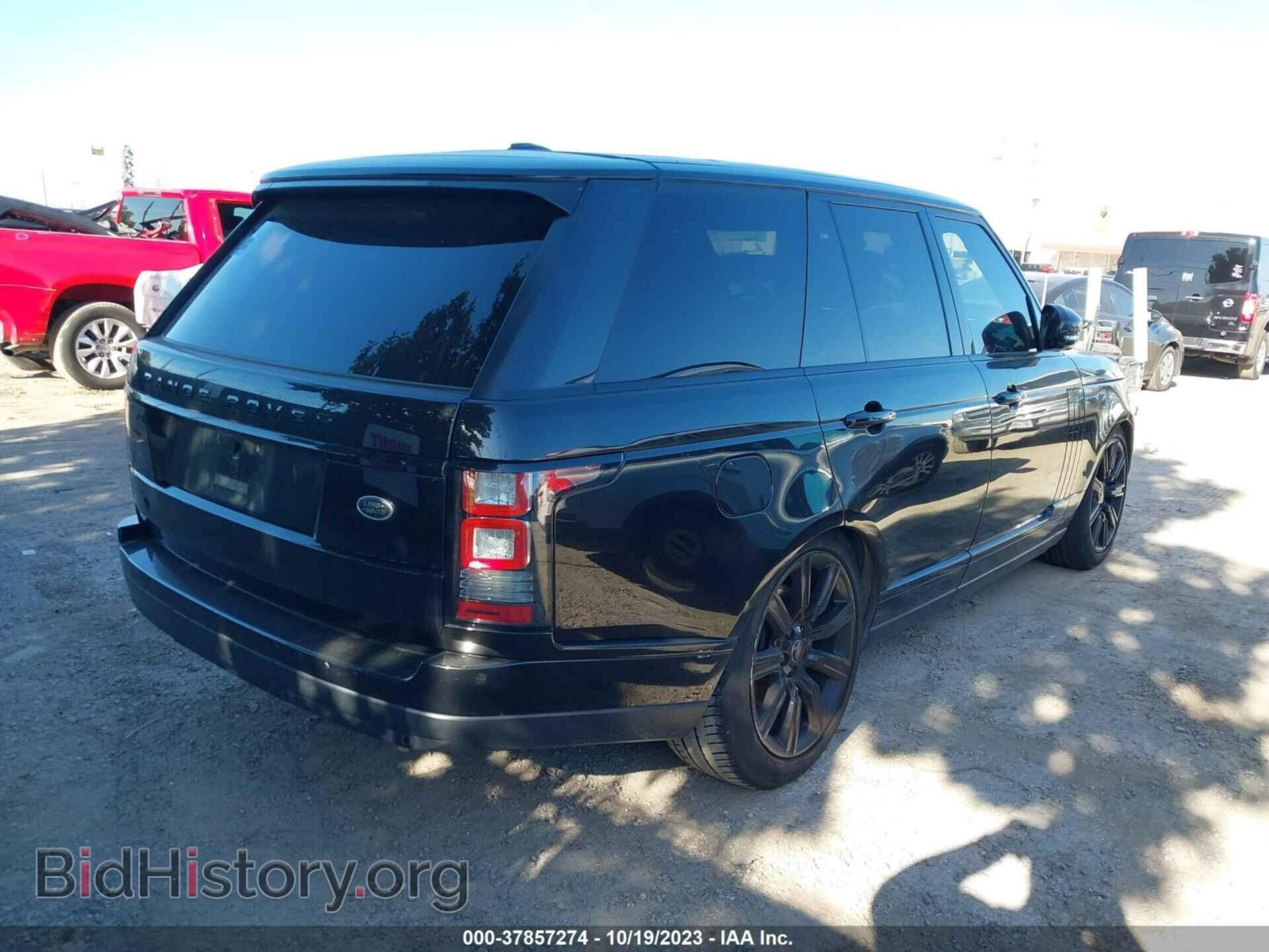 2015 LAND ROVER RANGE ROVER - VIN: SALGS2VF1FA203881 - Фото 4