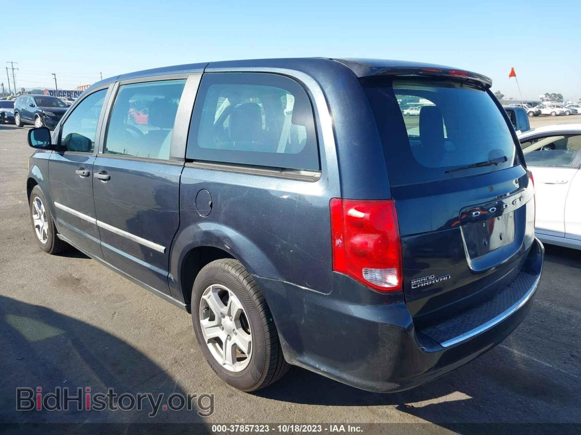 2013 DODGE GRAND CARAVAN - VIN: 2C4RDGBG3DR819952 - Фото 3