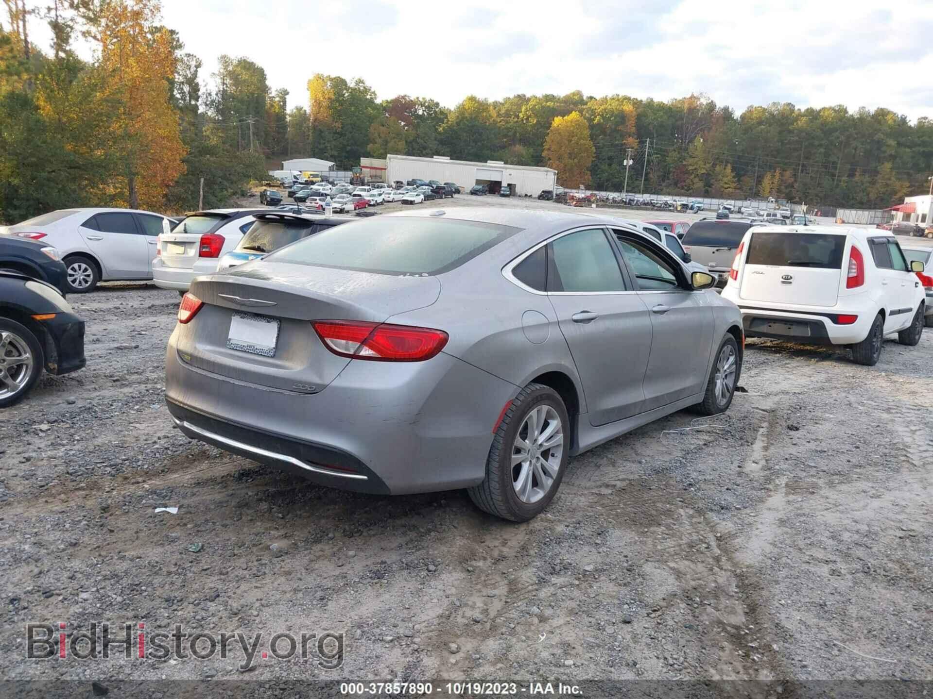 2015 CHRYSLER 200 - VIN: 1C3CCCAB7FN722846 - Фото 4