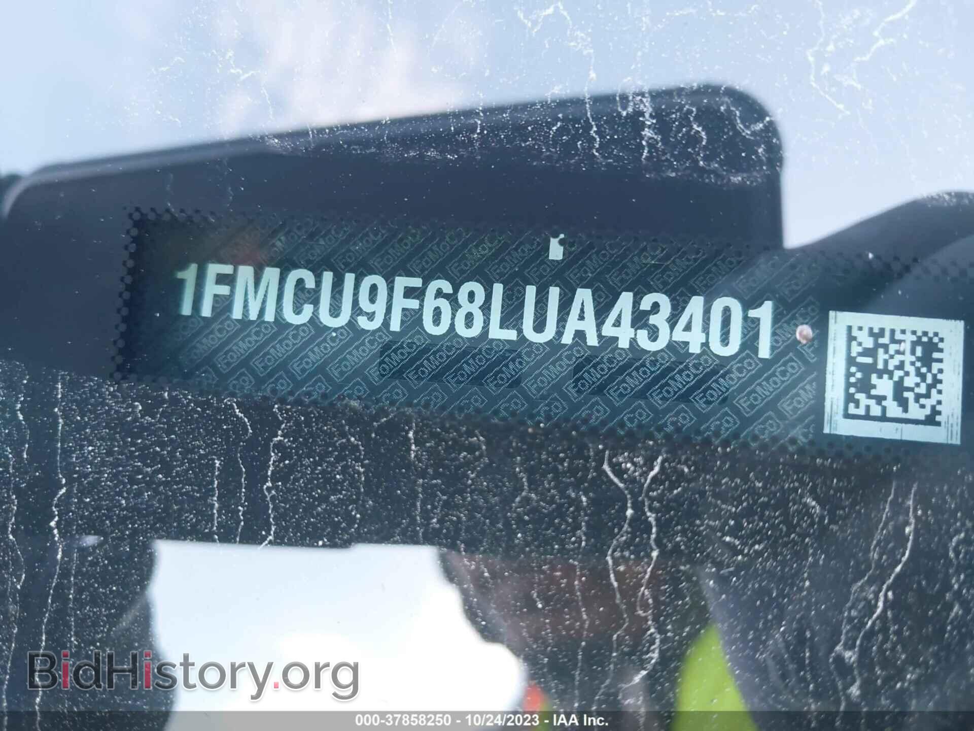 2020 FORD ESCAPE - VIN: 1FMCU9F68LUA43401 - Photo 9