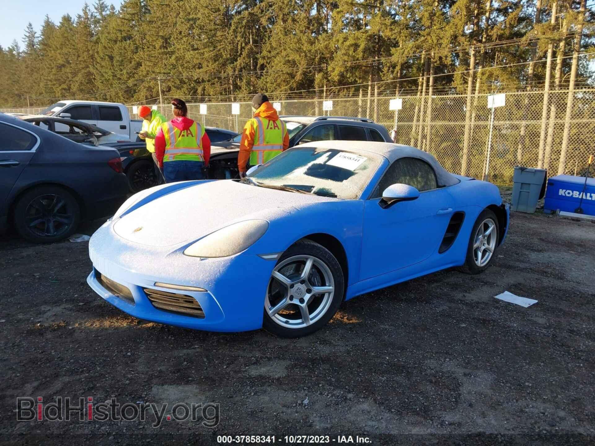 2017 PORSCHE 718 BOXSTER - VIN: WP0CA2A89HS221932 - Фото 2