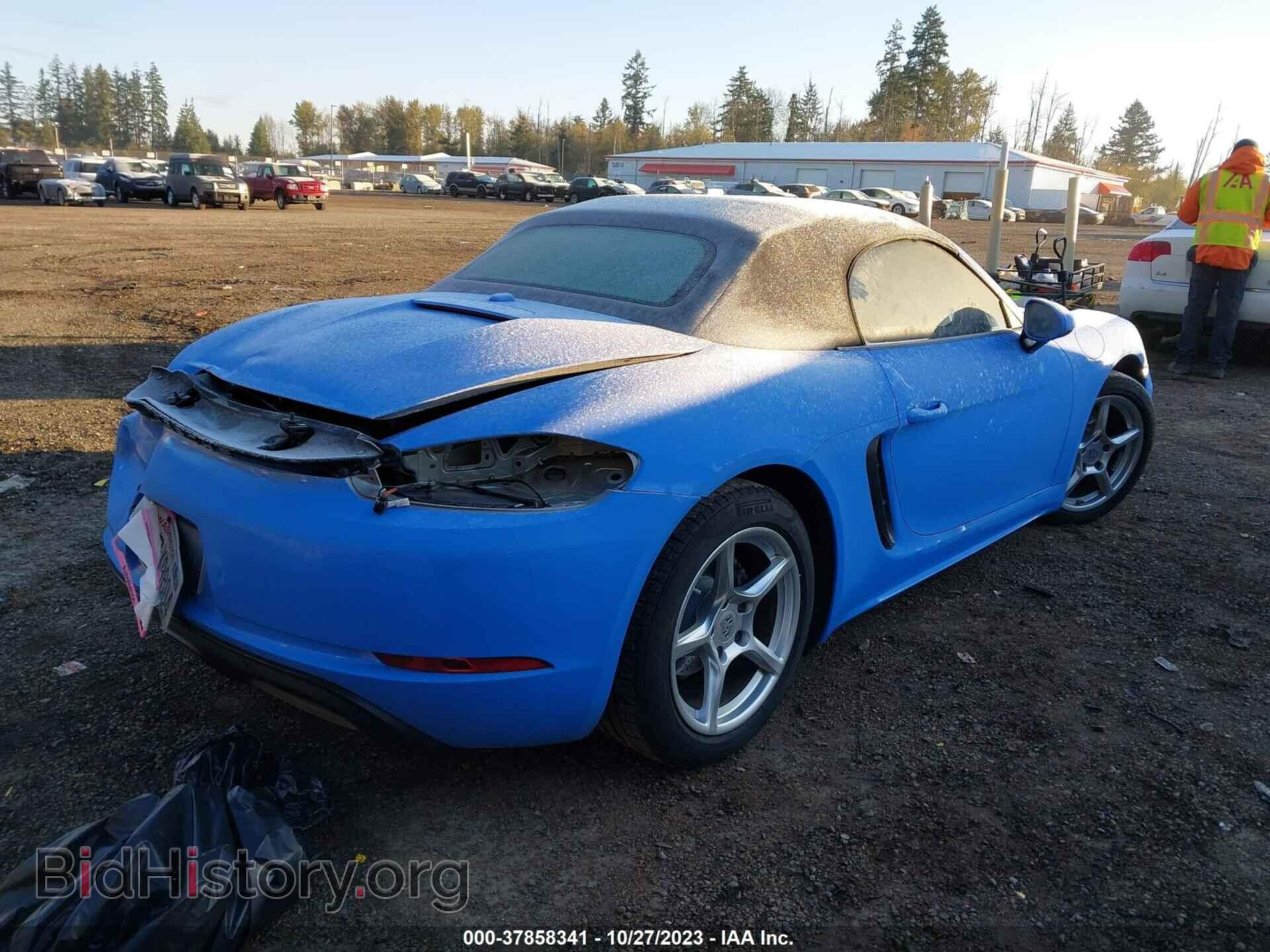 2017 PORSCHE 718 BOXSTER - VIN: WP0CA2A89HS221932 - Фото 4