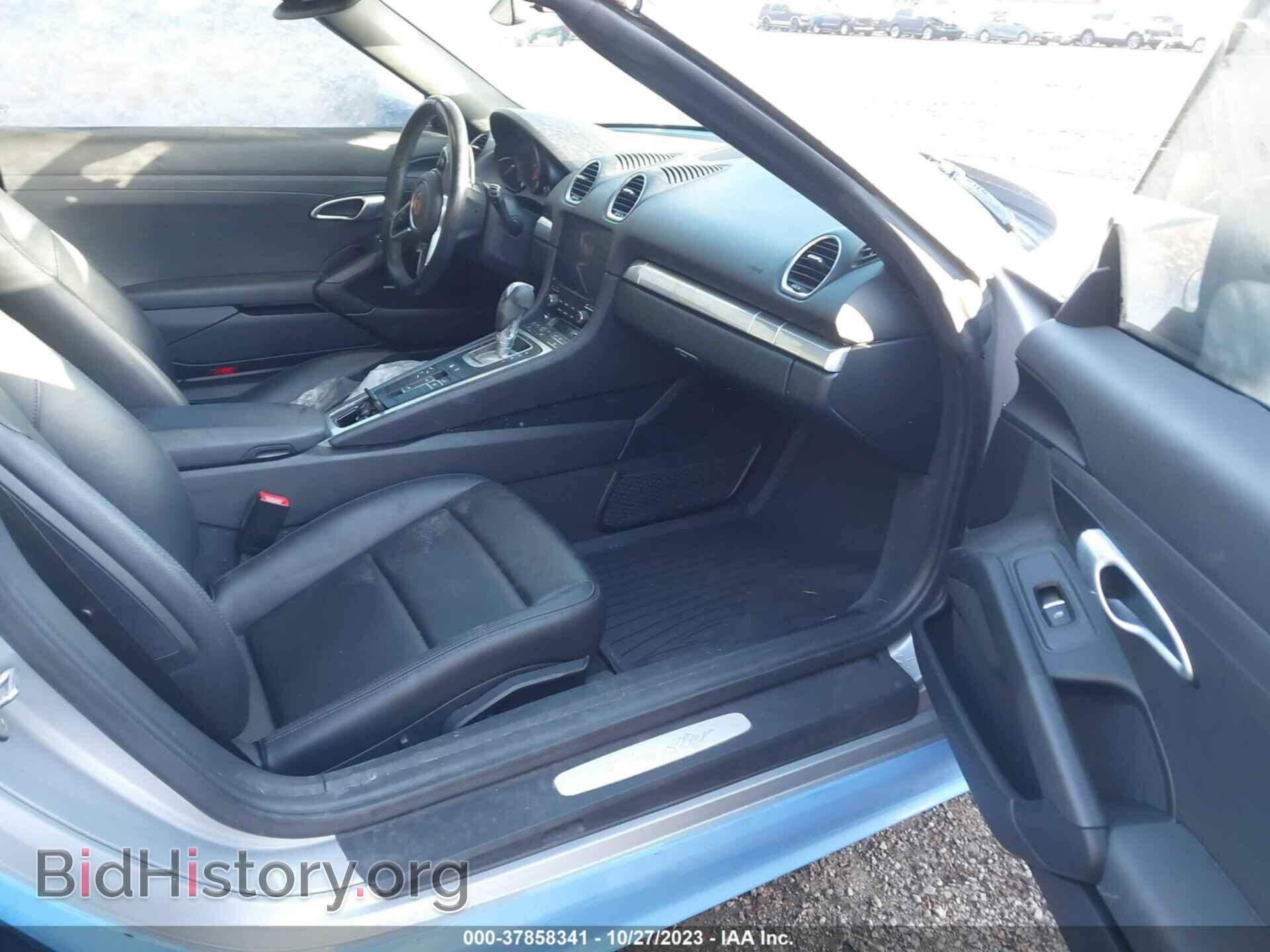 2017 PORSCHE 718 BOXSTER - VIN: WP0CA2A89HS221932 - Фото 5