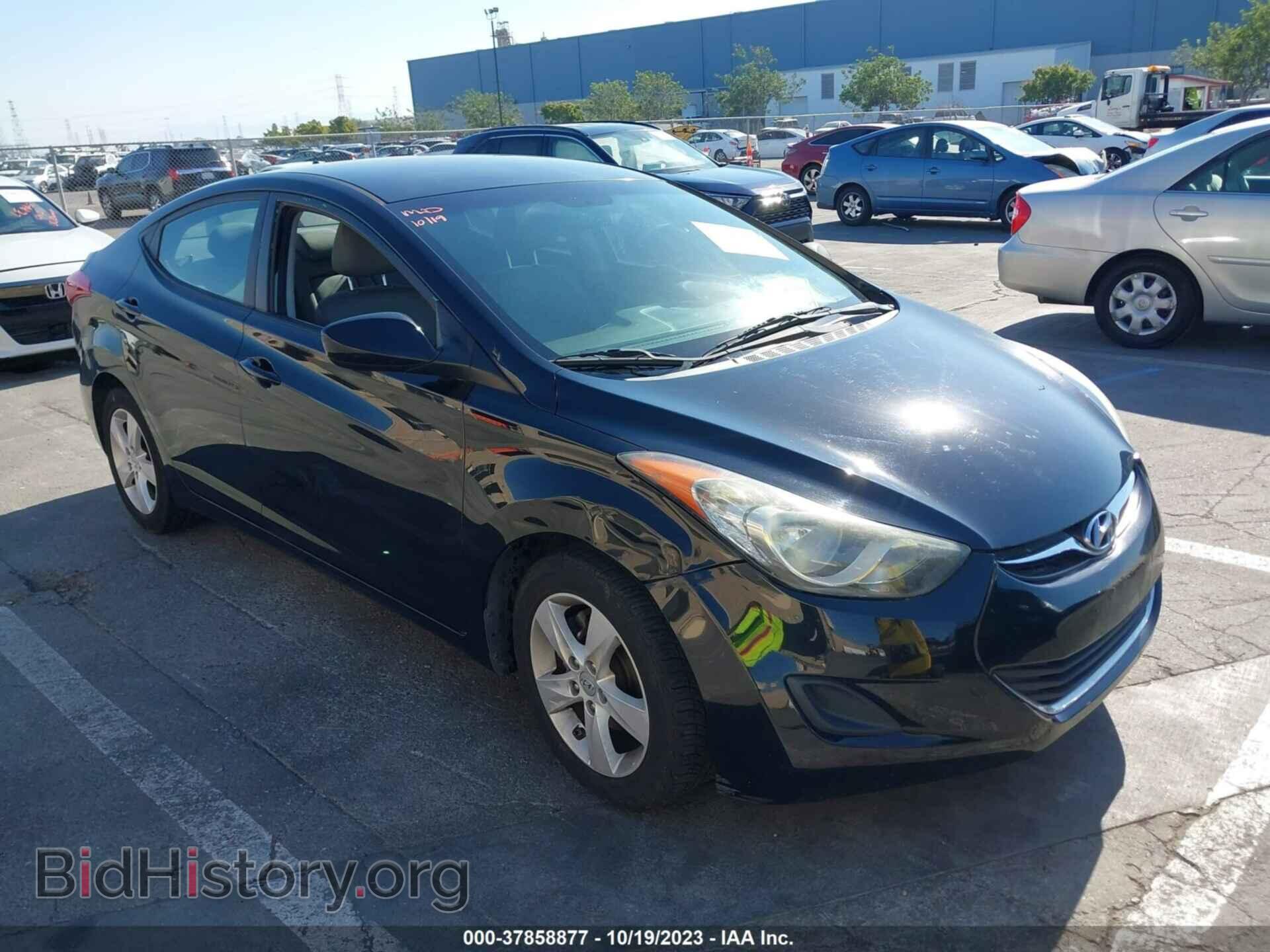 Photo 5NPDH4AEXBH041284 - HYUNDAI ELANTRA 2011