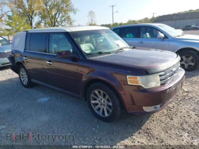 2011 Ford FLEX SEL, maroon — VIN 2FMGK5CC5BBD10542, IAAI