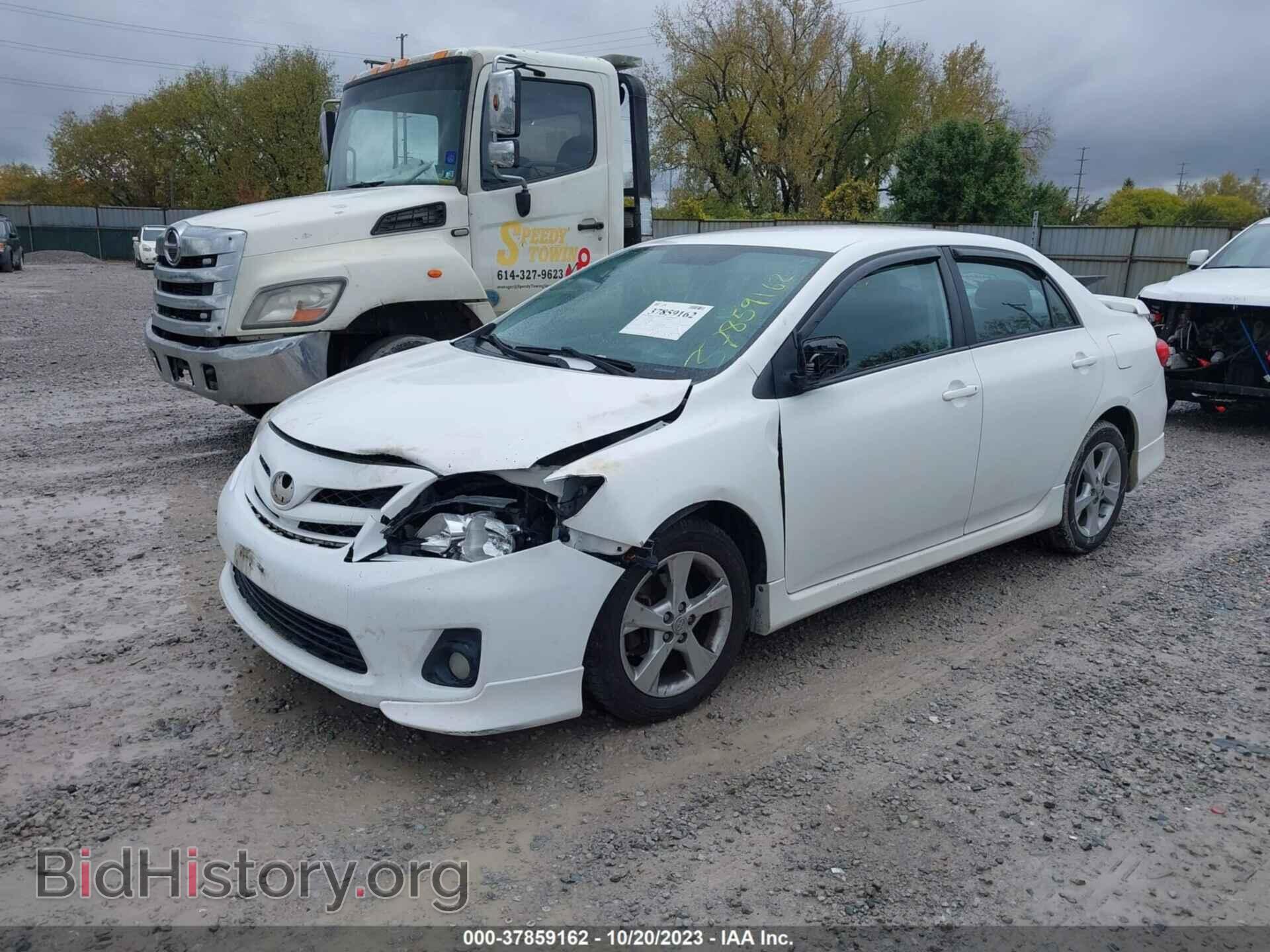 2013 TOYOTA COROLLA - VIN: 2T1BU4EE9DC041585 - Фото 2