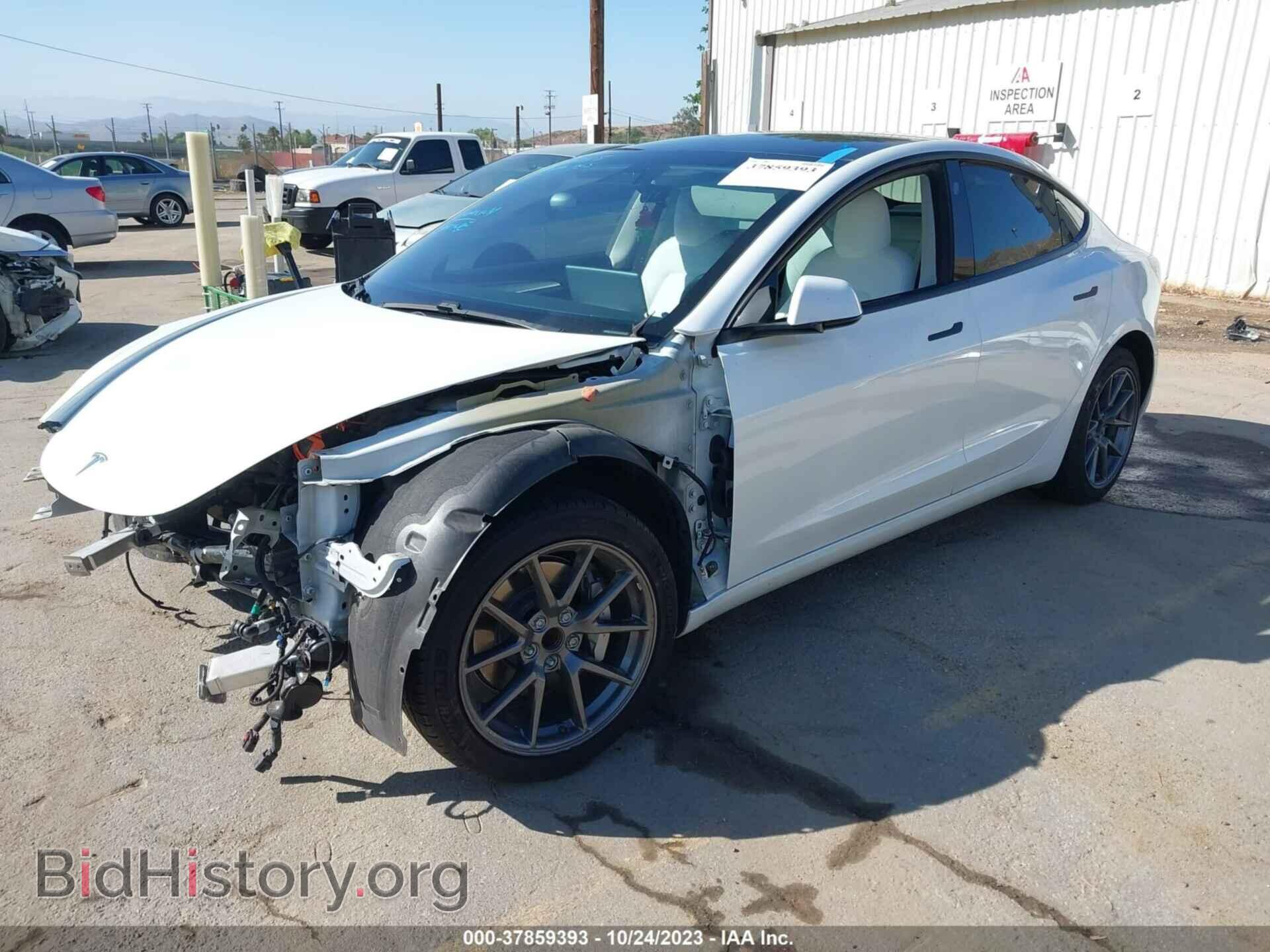 2021 TESLA MODEL 3 - VIN: 5YJ3E1EA1MF067283 - Фото 2