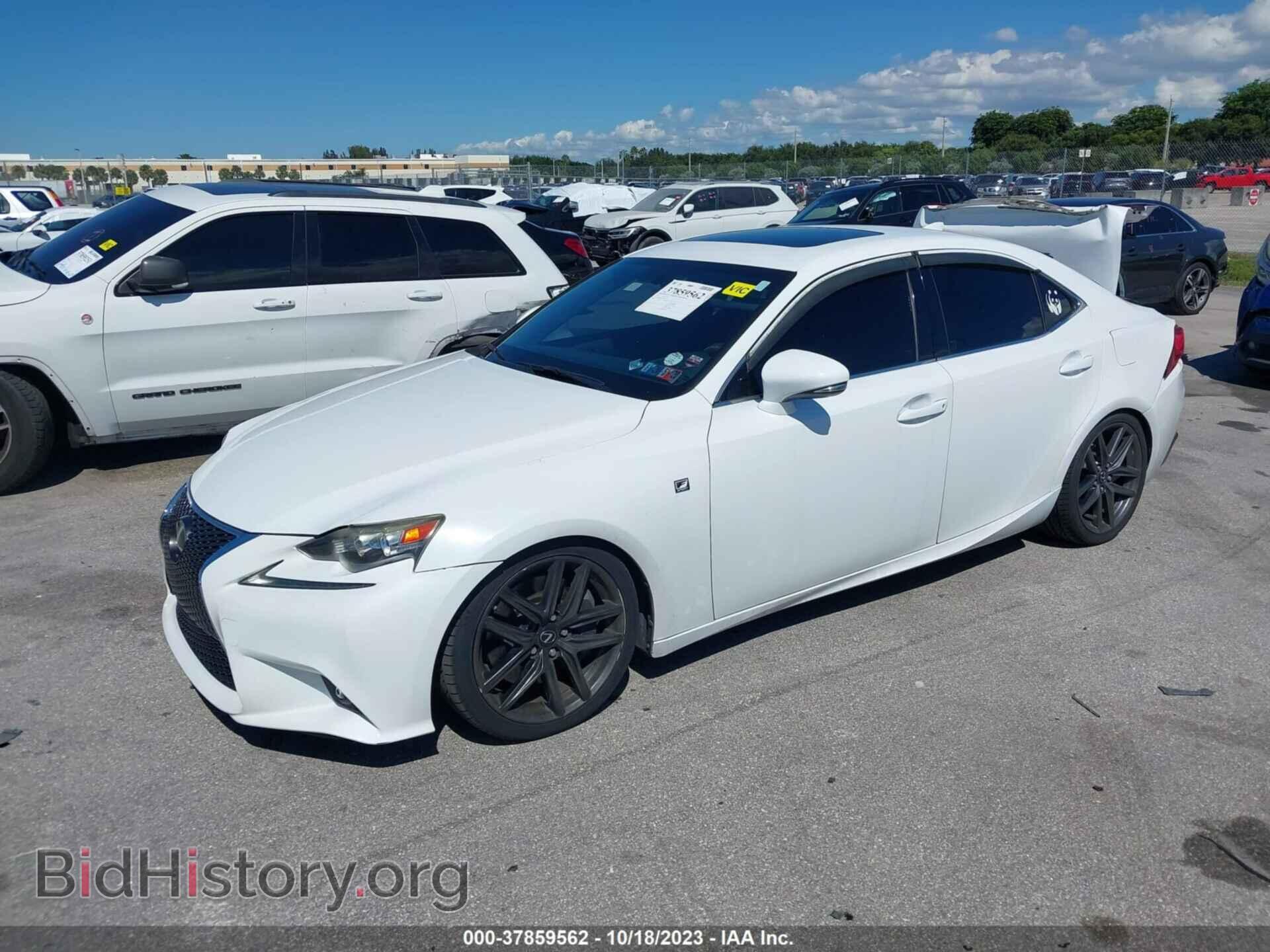 2014 LEXUS IS 350 - VIN: JTHBE1D21E5008029 - Фото 2