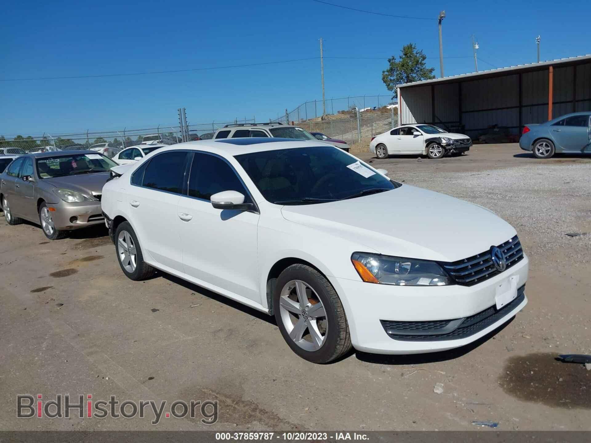 Photo 1VWBN7A37CC104433 - VOLKSWAGEN PASSAT 2012