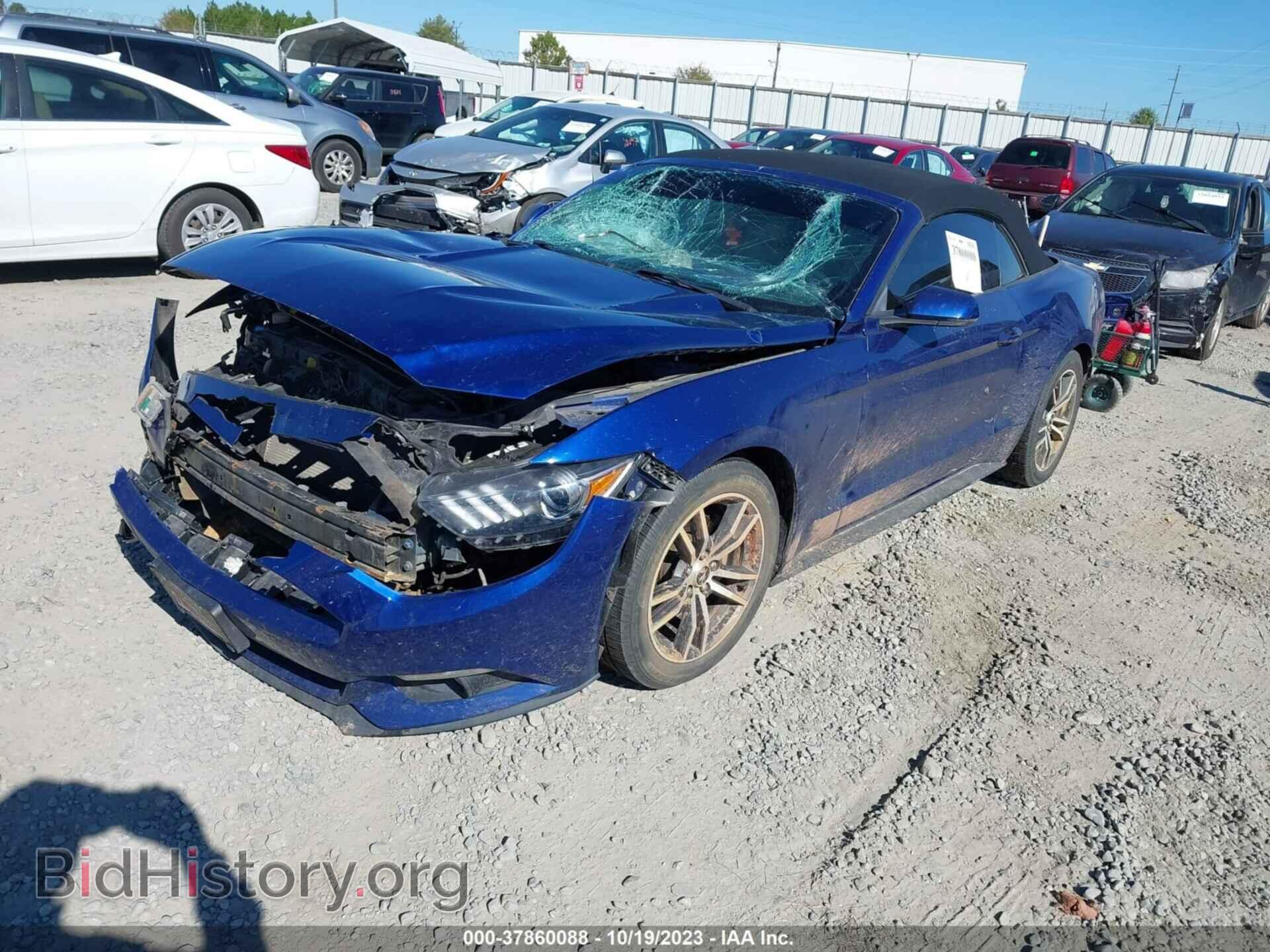 2016 FORD MUSTANG - VIN: 1FATP8UH9G5237564 - Фото 2