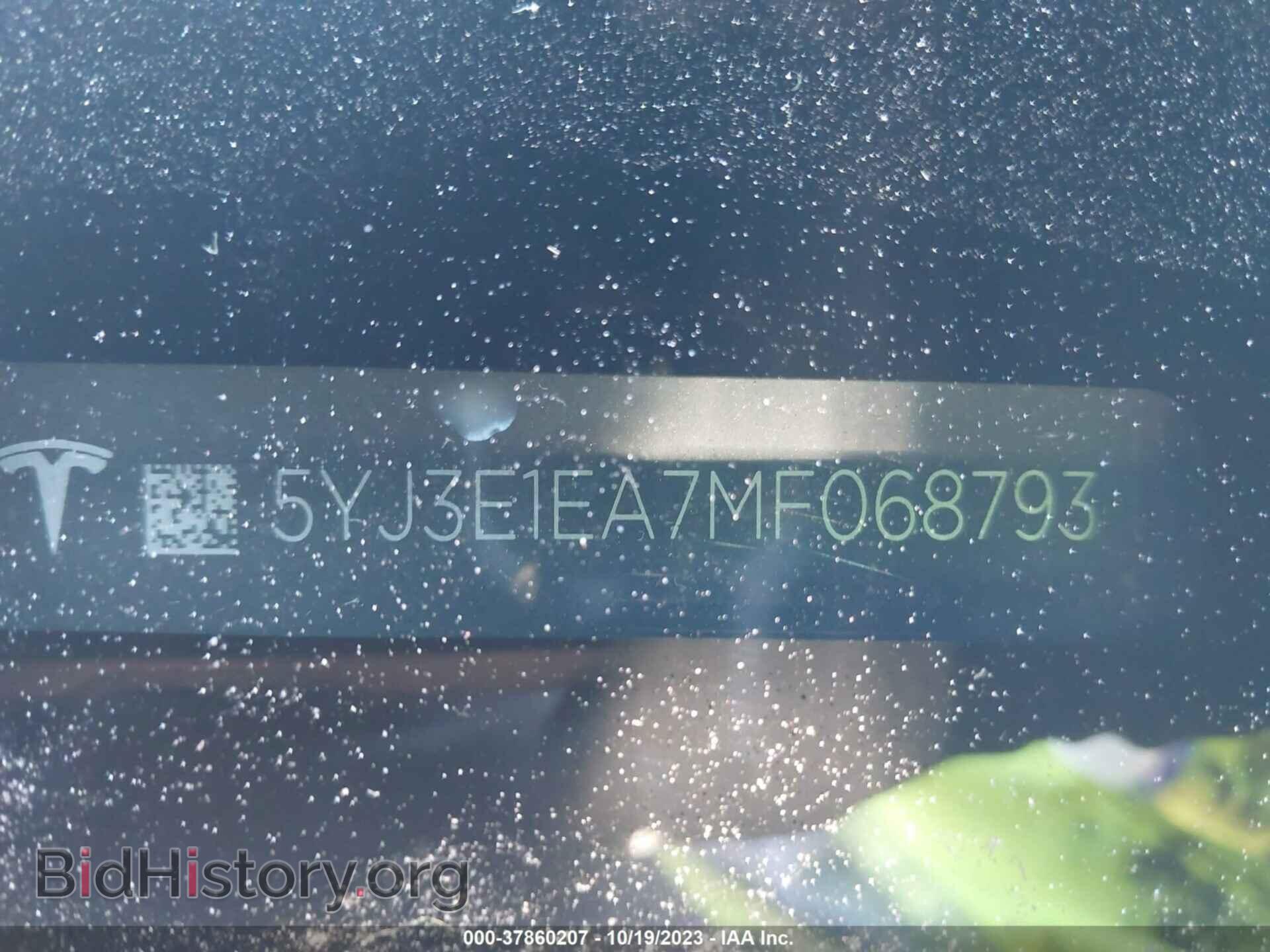 2021 TESLA MODEL 3 - VIN: 5YJ3E1EA7MF068793 - Photo 9