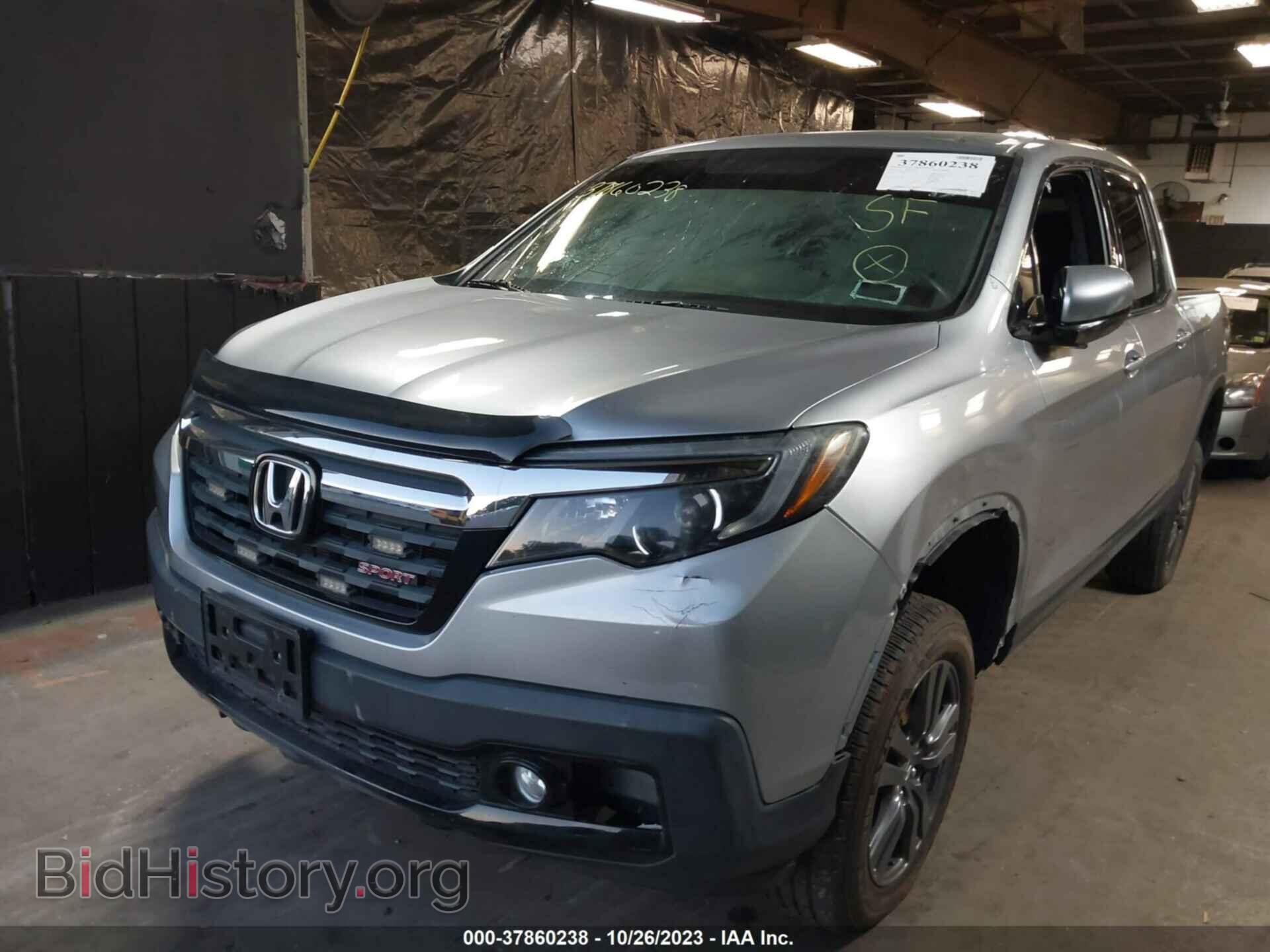 2018 HONDA RIDGELINE - VIN: 5FPYK3F10JB010486 - Фото 2