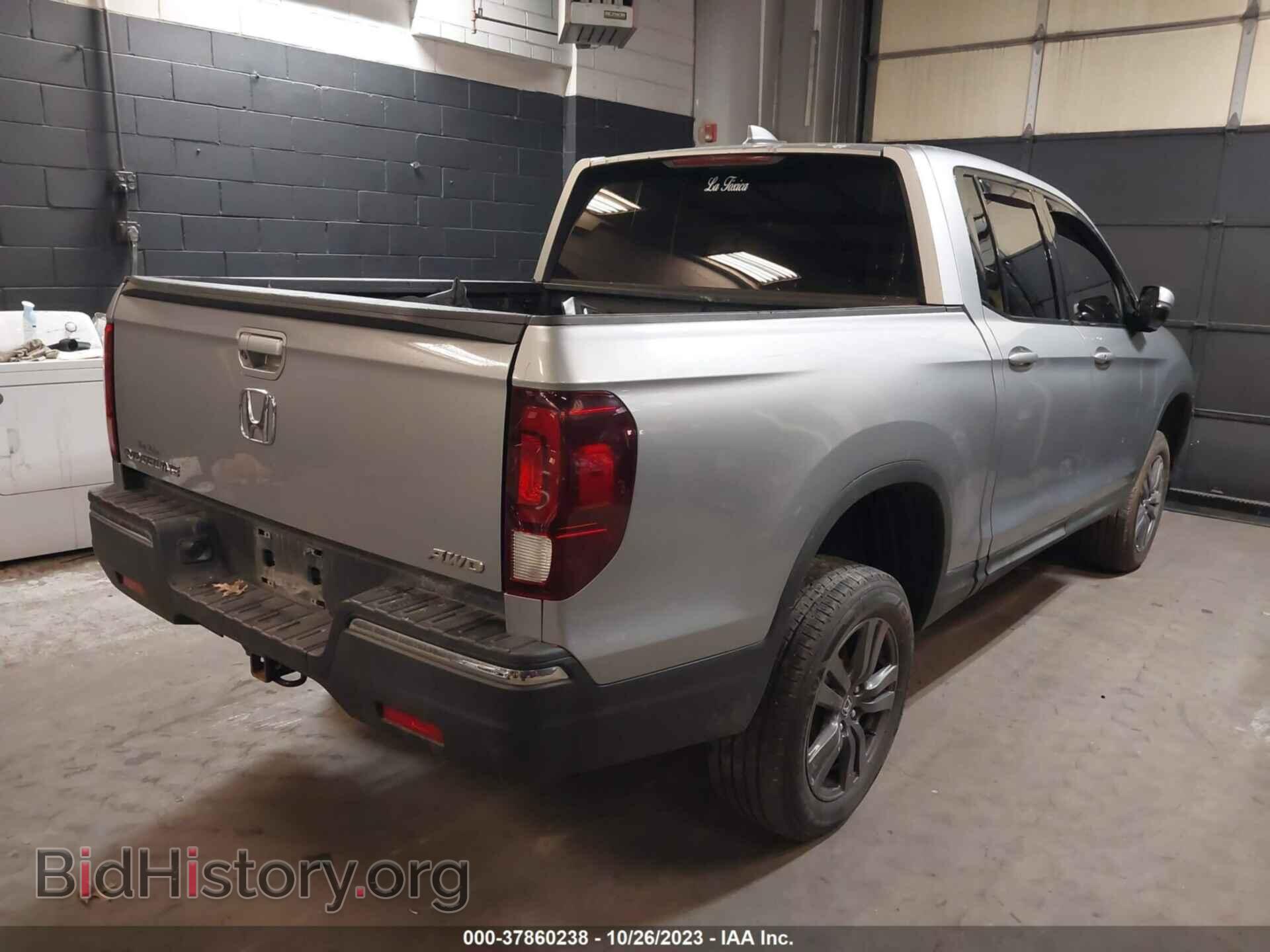 2018 HONDA RIDGELINE - VIN: 5FPYK3F10JB010486 - Фото 4