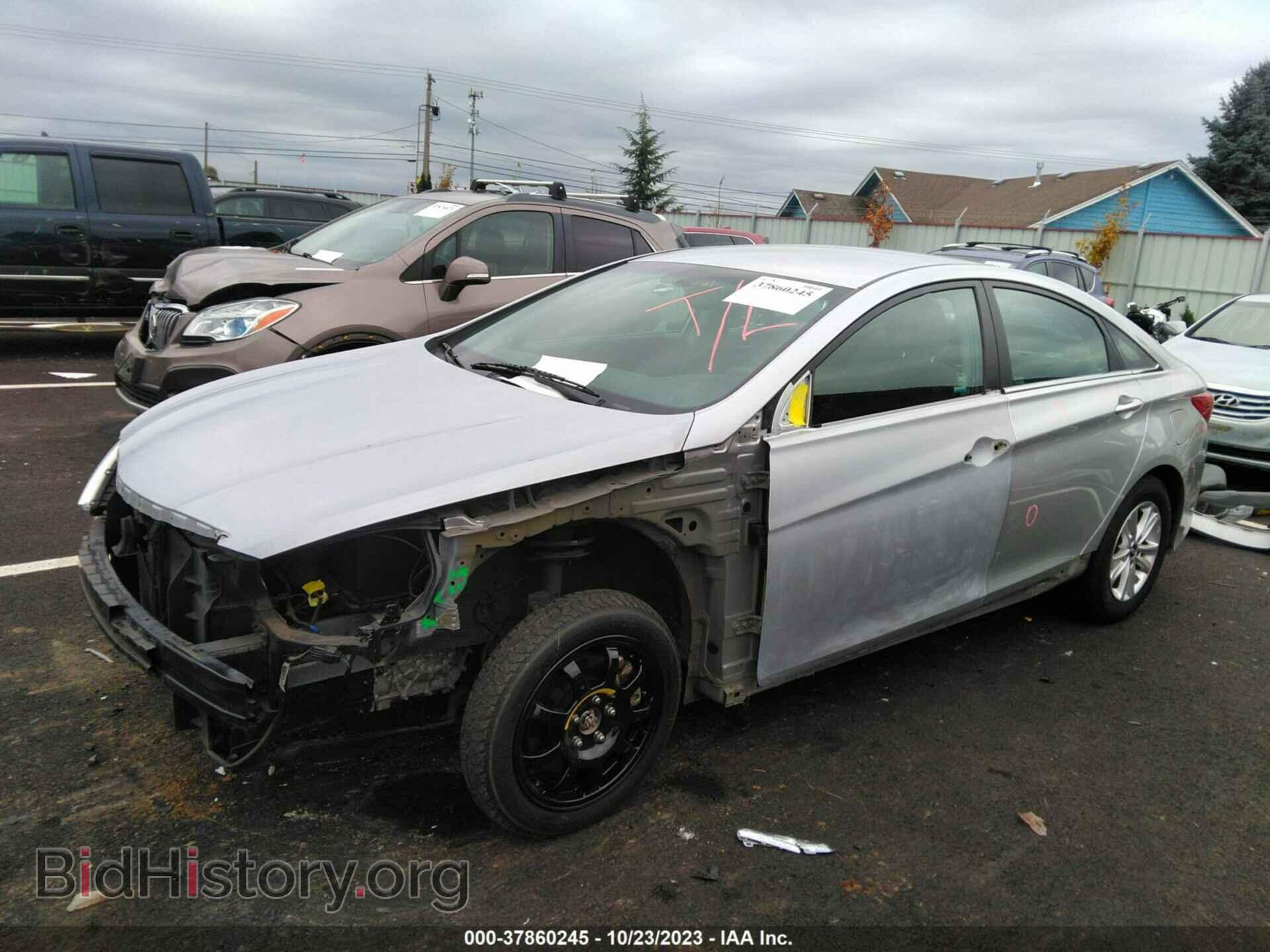 2014 HYUNDAI SONATA - VIN: 5NPEB4AC8EH850873 - Фото 2
