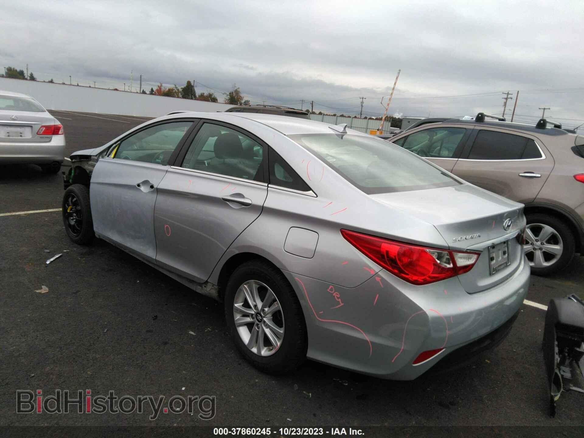 2014 HYUNDAI SONATA - VIN: 5NPEB4AC8EH850873 - Фото 3