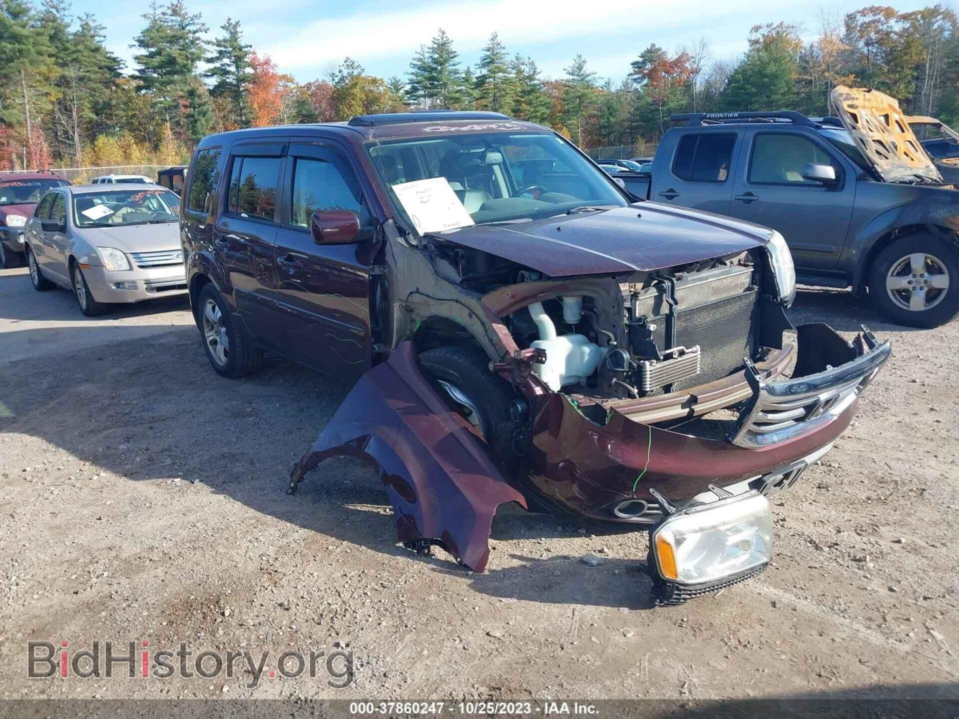 Фотография 5FNYF4H59DB057541 - HONDA PILOT 2013