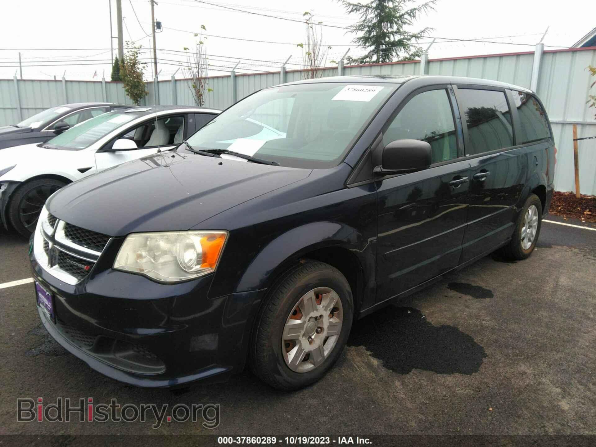 2012 DODGE GRAND CARAVAN - VIN: 2C4RDGBG9CR349280 - Фото 2